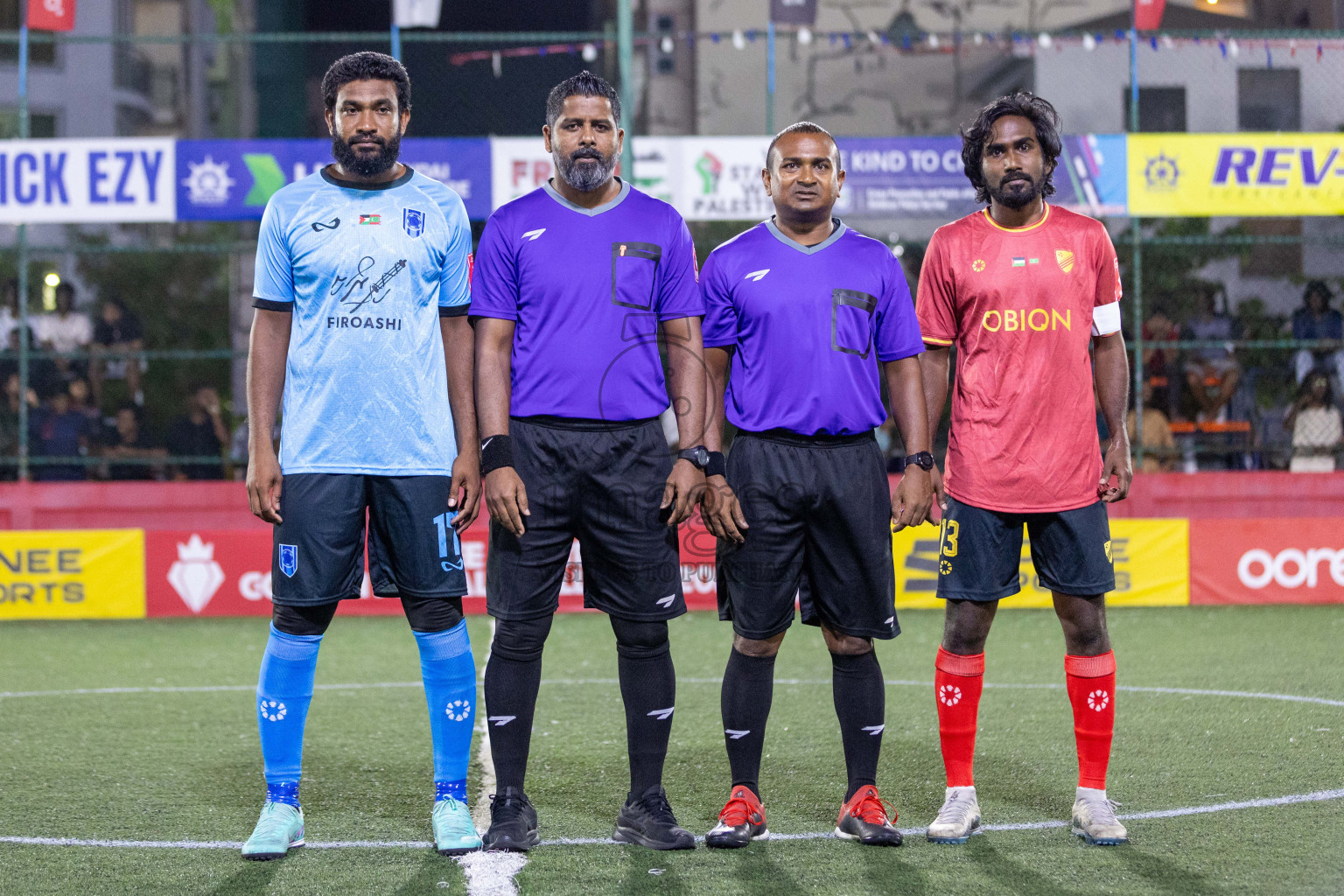 Dh Kudahuvadhoo VS Dh Meedhoo in Day 13 of Golden Futsal Challenge 2024 was held on Saturday, 27th January 2024, in Hulhumale', Maldives Photos: Nausham Waheed / images.mv