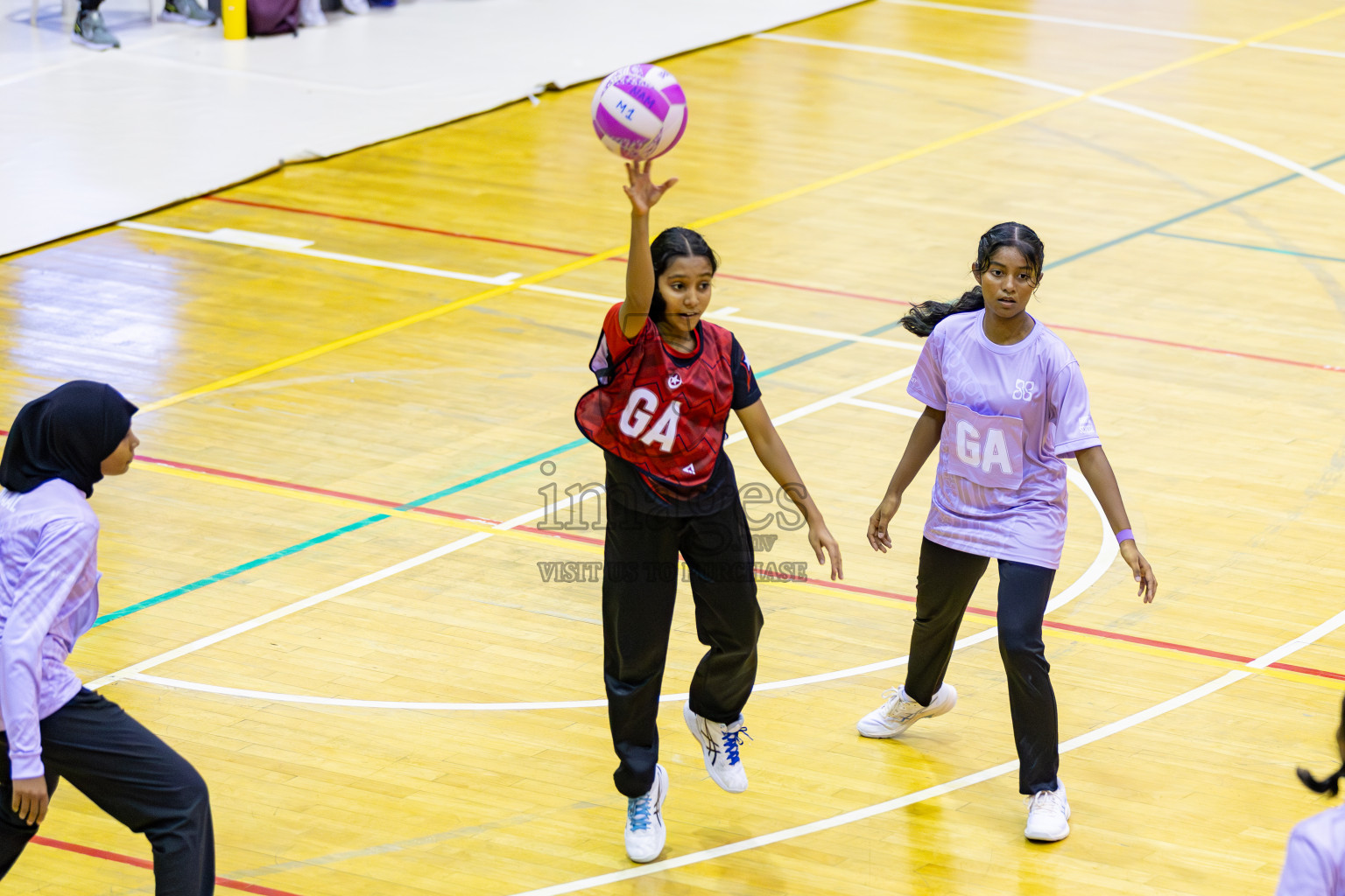 Day 9 of 26th Inter-School Netball Tournament 2025 was held in Social Center Indoor Hall on Sunday, 27th October 2025. Photos: Areef Adam / images.mv