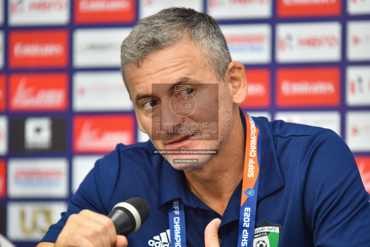 Kuwait vs Bangladesh in the Semi-final of SAFF Championship 2023 held in Sree Kanteerava Stadium, Bengaluru, India, on Saturday, 1st July 2023. Photos: Nausham Waheed, Hassan Simah / images.mv