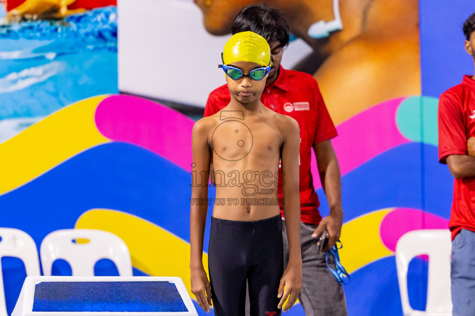 Day 3 of BML 5th National Swimming Kids Festival 2024 held in Hulhumale', Maldives on Wednesday, 20th November 2024. Photos: Nausham Waheed / images.mv