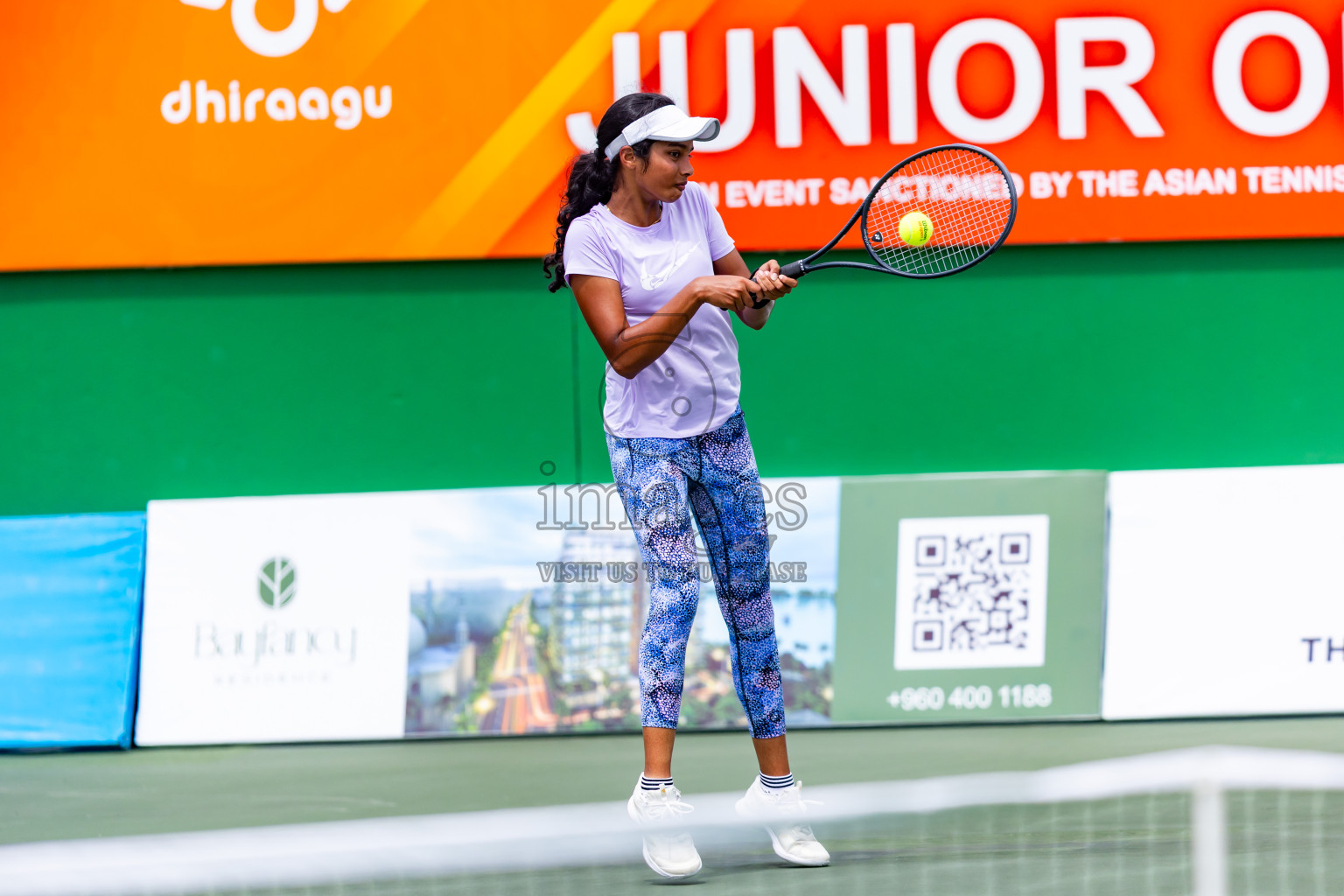 Day 5 of ATF Maldives Junior Open Tennis was held in Male' Tennis Court, Male', Maldives on Monday, 16th December 2024. Photos: Nausham Waheed/ images.mv