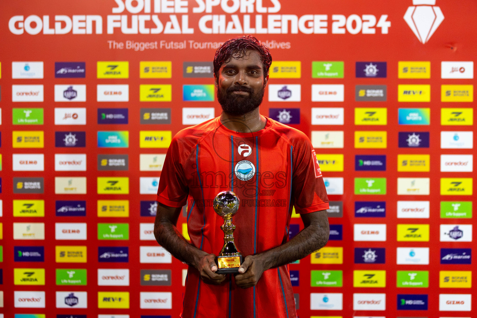 N Velidhoo vs N Maafaru in Day 18 of Golden Futsal Challenge 2024 was held on Thursday, 1st February 2024, in Hulhumale', Maldives Photos: Mohamed Mahfooz Moosa, / images.mv