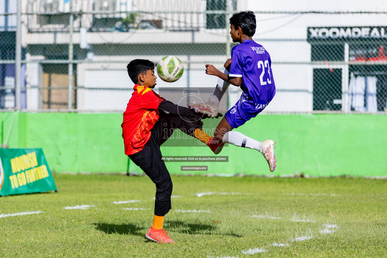 Day 1 of MILO Academy Championship 2023 (U12) was held in Henveiru Football Grounds, Male', Maldives, on Friday, 18th August 2023.