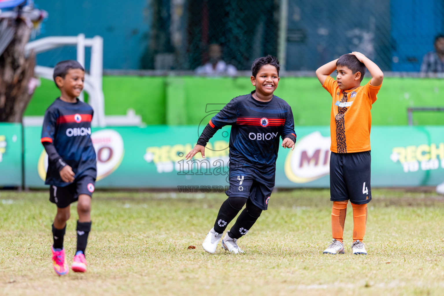 Day 3 of MILO SVAM Juniors 2025 (U-8) was held at Henveiru Stadium in Male', Maldives on Saturday, 28th June 2025. 
Photos: Hassan Simah / images.mv