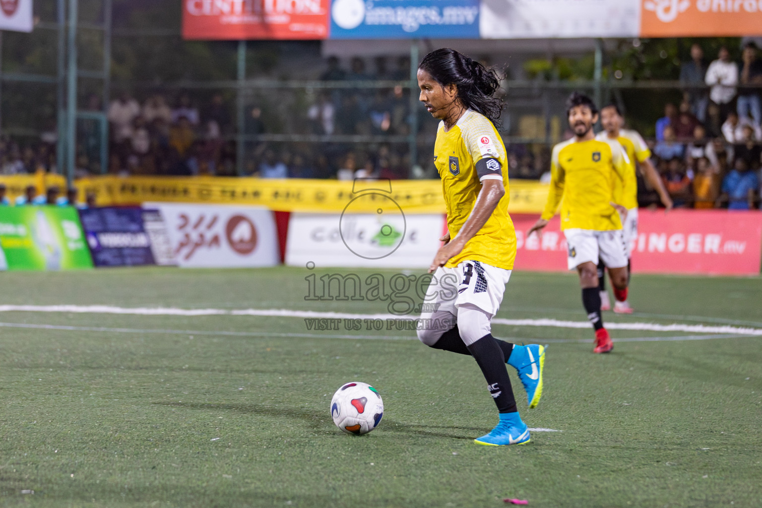 RRC vs MPL in the Semi Finals of Club Maldives Cup 2024 held in Rehendi Futsal Ground, Hulhumale', Maldives on Monday, 14th October 2024. Photos: Hassan Simah / images.mv