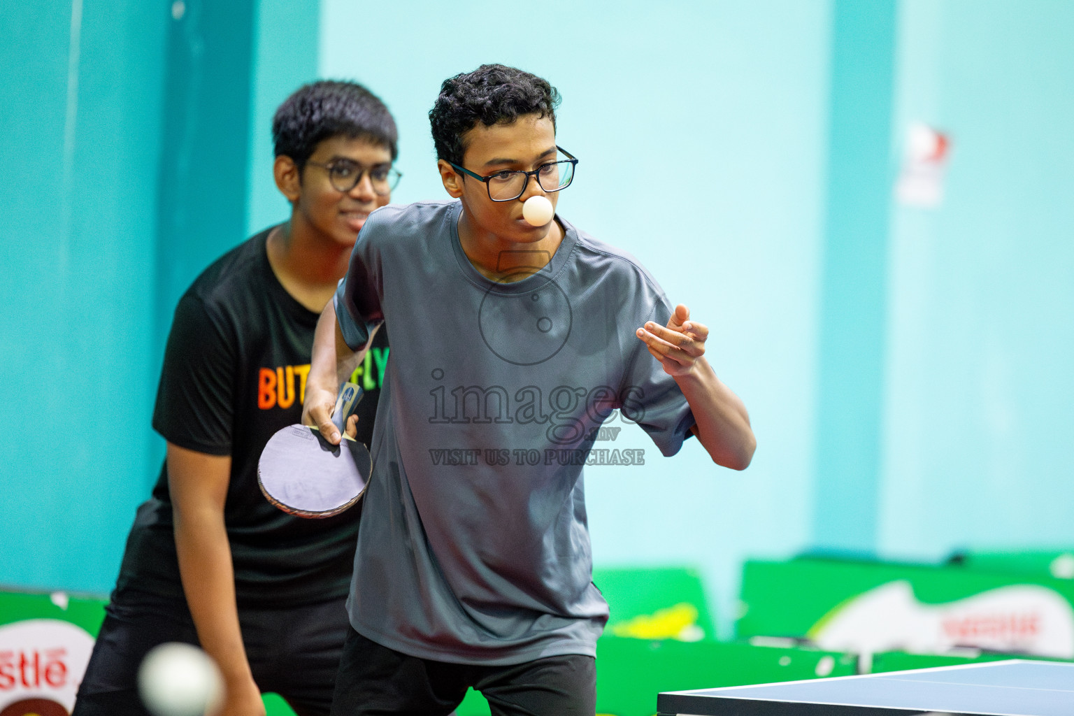 Day 1 of Interschool Table Tennis Tournament 2025 held at Male' TT Hall, Male', Maldives on Wednesday, 14th May 2025.
Photos By: Ismail Thoriq / images.mv