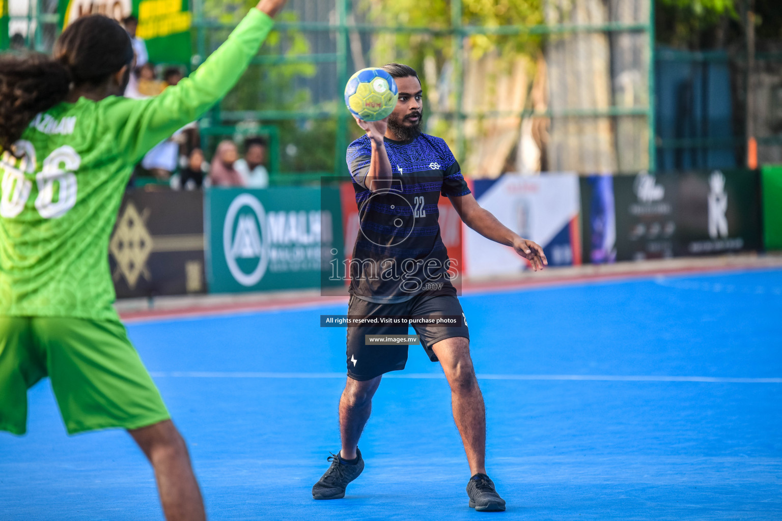 Day 11 of Milo 6th Inter Office Handball Tournament 2022 - Photos by Nausham Waheed