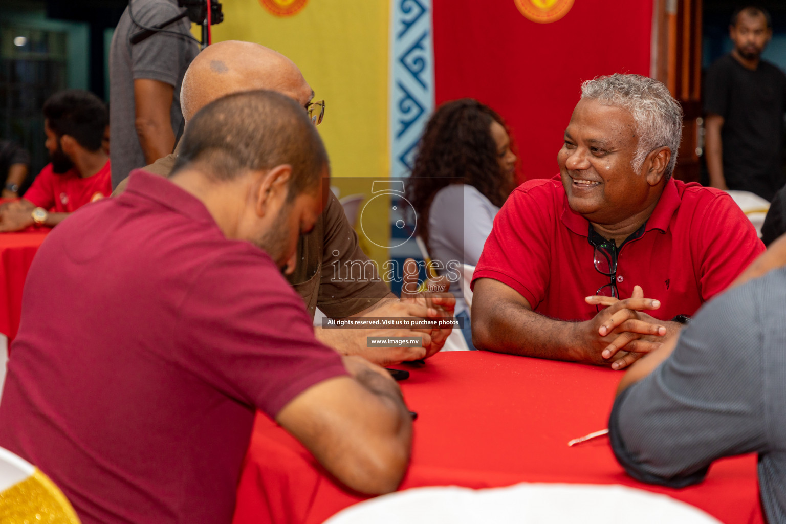 Victory Sports Club Jersey Unveiling 2022 on 14th July 2022, held in Jamaaludheen School Hall, Male', Maldives  Photos: Hassan Simah / Images.mv