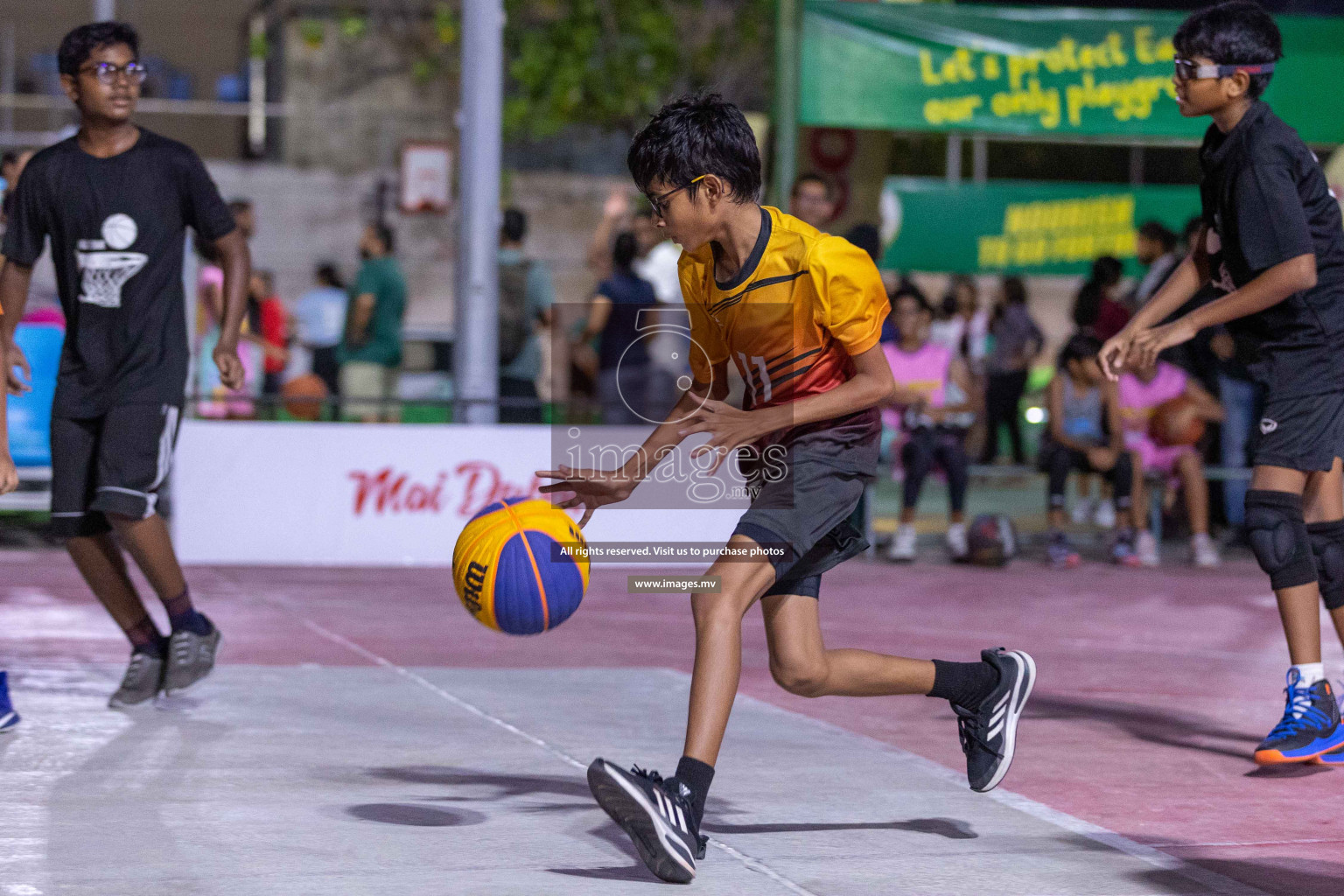 Day4 of Slamdunk by Sosal on 15th April 2023 held in Male'. Photos: Ismail Thoriq / images.mv