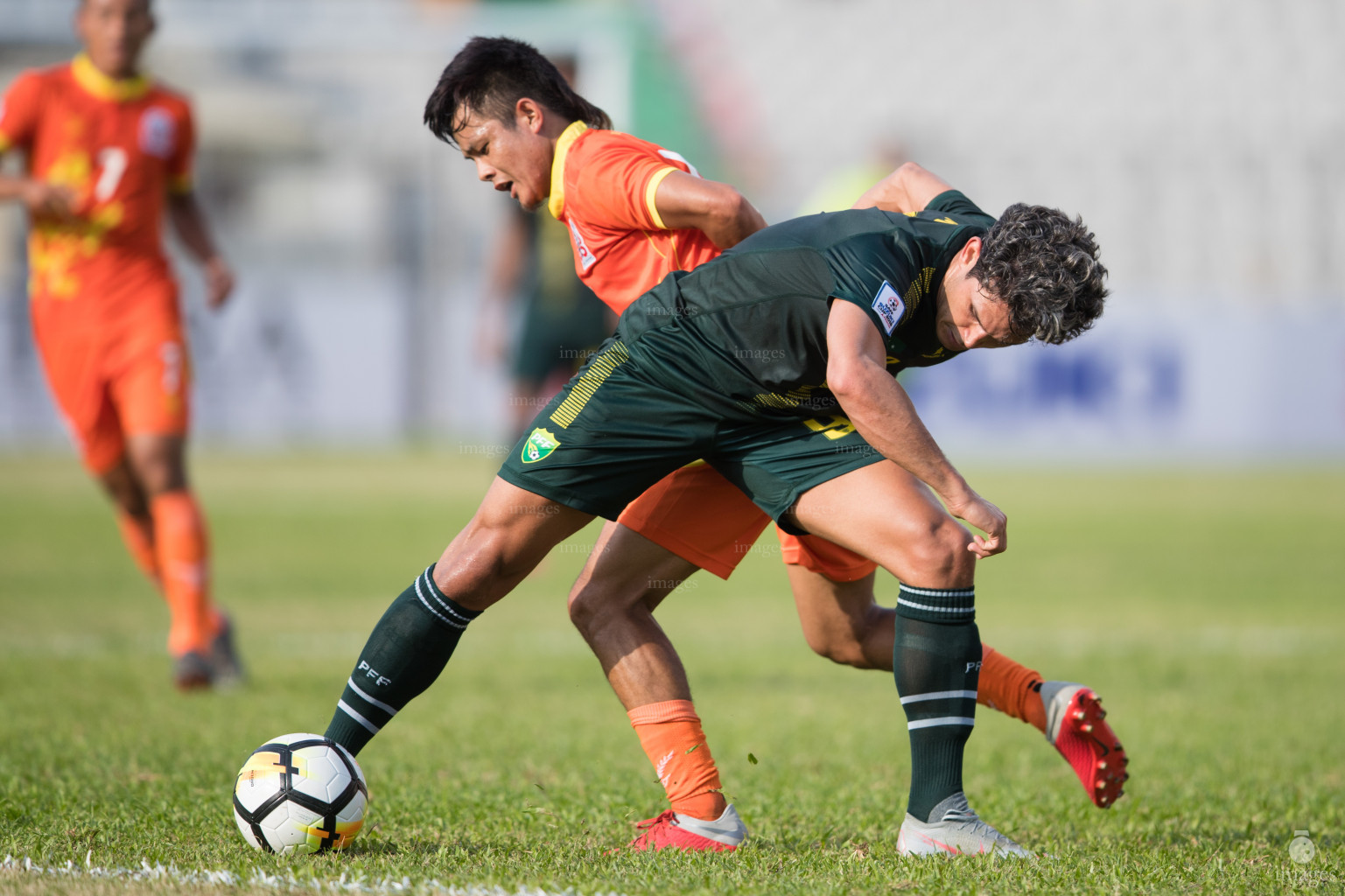 Pakistan vs Bhutan in SAFF Suzuki Cup 2018 in Dhaka, Bangladesh, Saturday, September 08, 2018. (Images.mv Photo/Suadh Abdul Sattar)