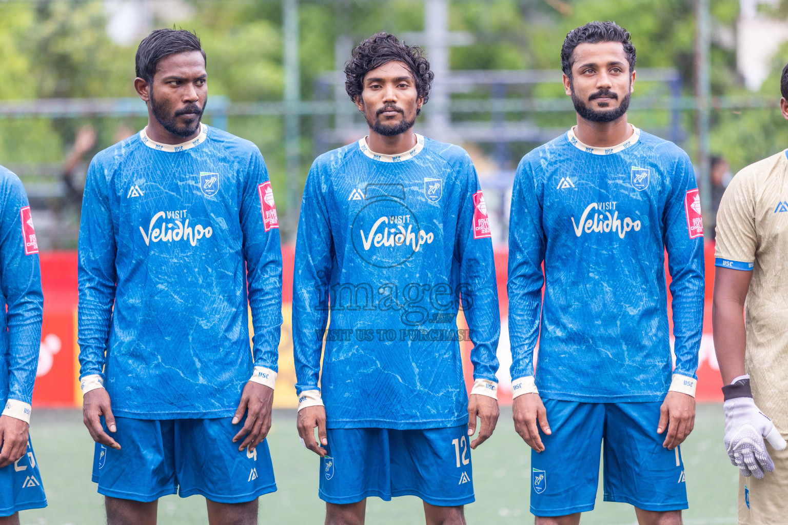 N. Miladhoo vs N.Velidhoo in Day 21 of Golden Futsal Challenge 2025 was held on Saturday , 25 January 2025, in Hulhumale', Maldives. Photos: Shuu Abdul Sattar, / images.mv