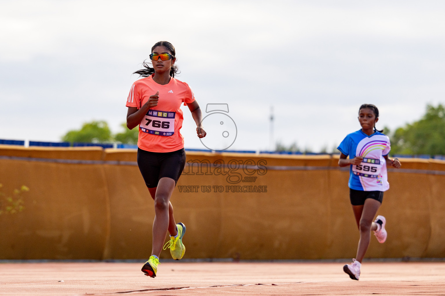 Day 2 of MWSC Interschool Athletics Championships 2024 held in Hulhumale Running Track, Hulhumale, Maldives on Sunday, 10th November 2024. 
Photos by: Hassan Simah / Images.mv