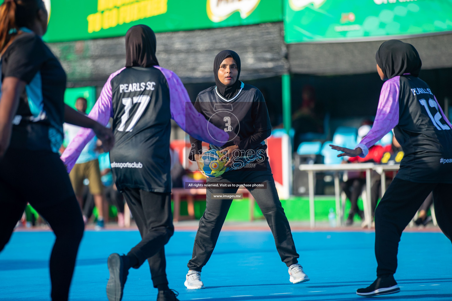 Day 3 of 6th MILO Handball Maldives Championship 2023, held in Handball ground, Male', Maldives on Friday, 22nd May 2023 Photos: Nausham Waheed/ Images.mv