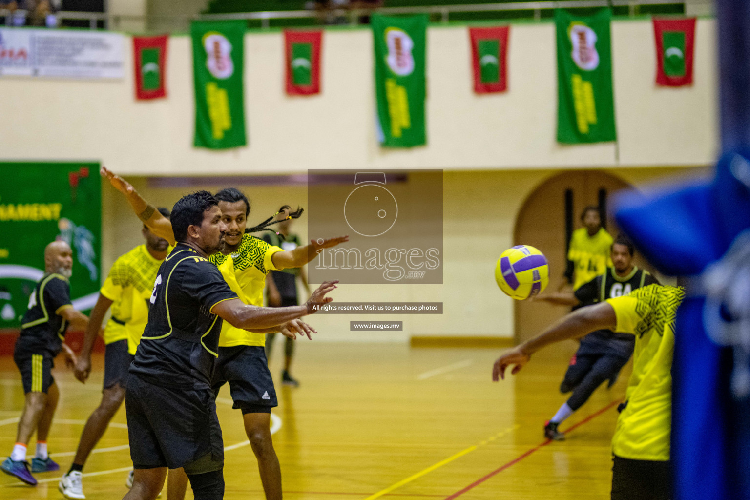 Kulhudhuffushi Youth & R.C vs Club Matrix in the Finals of Milo National Netball Tournament 2021 held on 4th December 2021 in Male', Maldives Photos: Ismail Thoriq, Maanish / images.mv