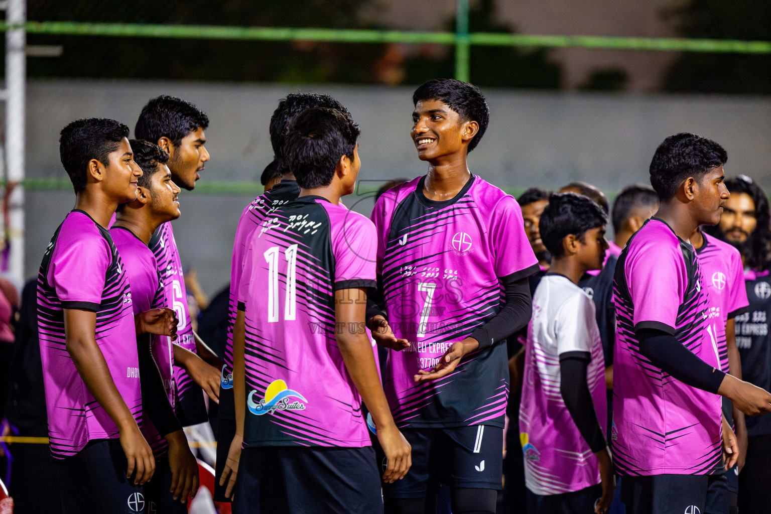 Day 11 of Interschool Volleyball Tournament 2024 was held in Ekuveni Volleyball Court at Male', Maldives on Monday, 2nd December 2024. Photos: Nausham Waheed / images.mv