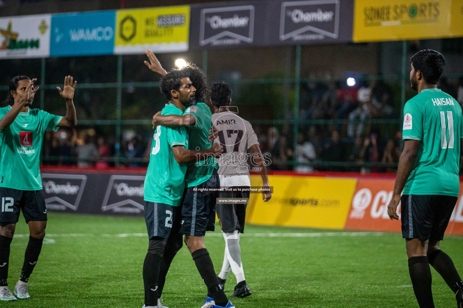 United BML vs Club Airports in Club Maldives Cup 2022 was held in Hulhumale', Maldives on Saturday, 15th October 2022. Photos: Hassan Simah/ images.mv