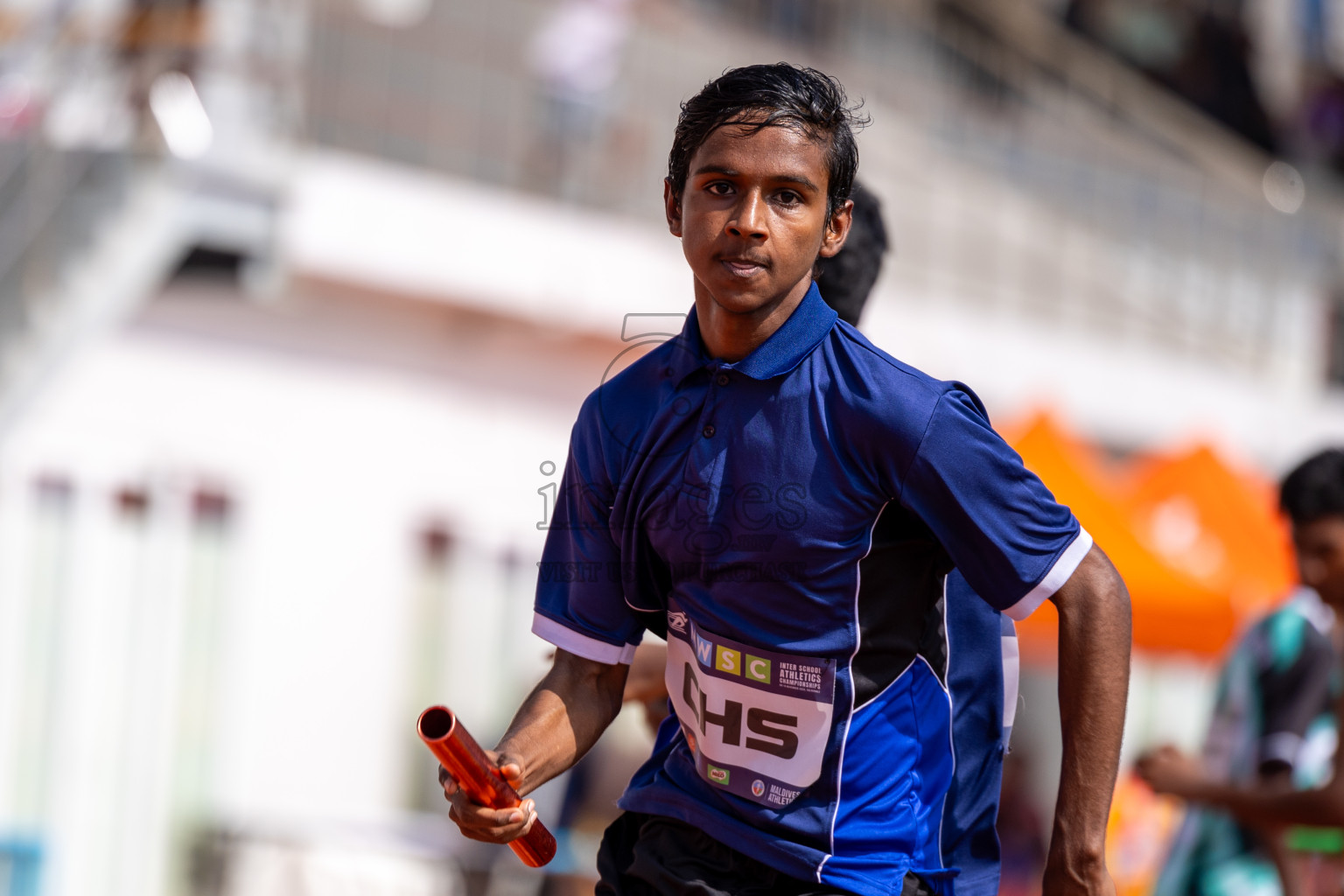 Day 6 of MWSC Interschool Athletics Championships 2024 held in Hulhumale Running Track, Hulhumale, Maldives on Thursday, 14th November 2024. Photos by: Ismail Thoriq / Images.mv