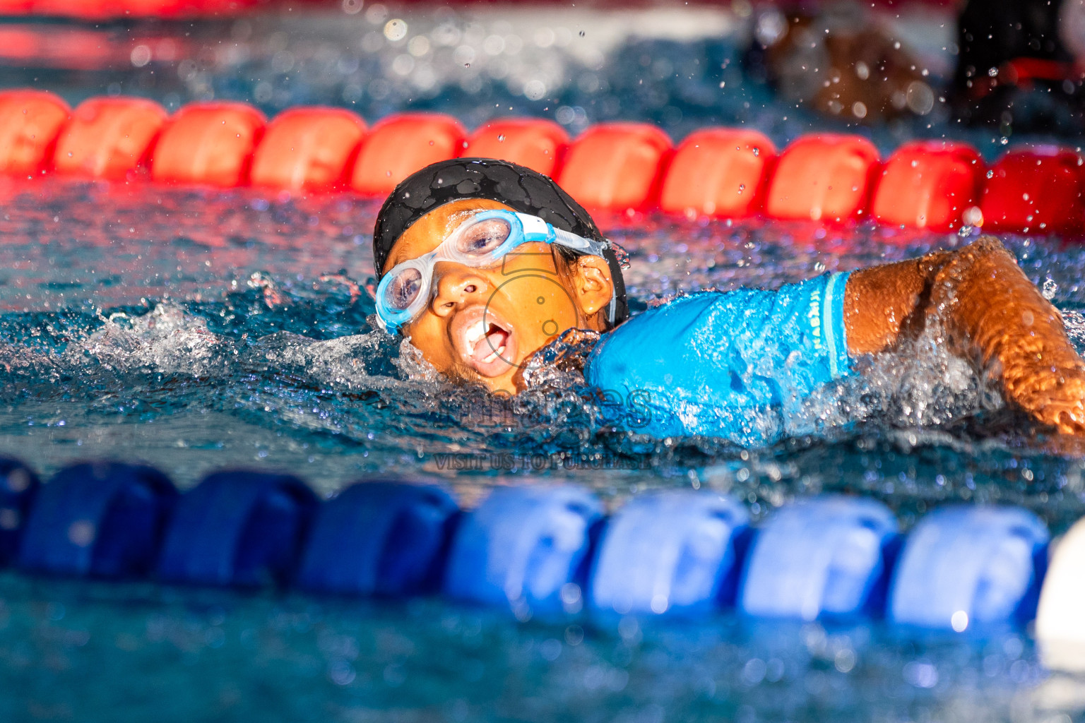 Day 6 of 4th National Kids Swimming Festival 2023 on 6th December 2023, held in Hulhumale', Maldives Photos: Nausham Waheed / Images.mv