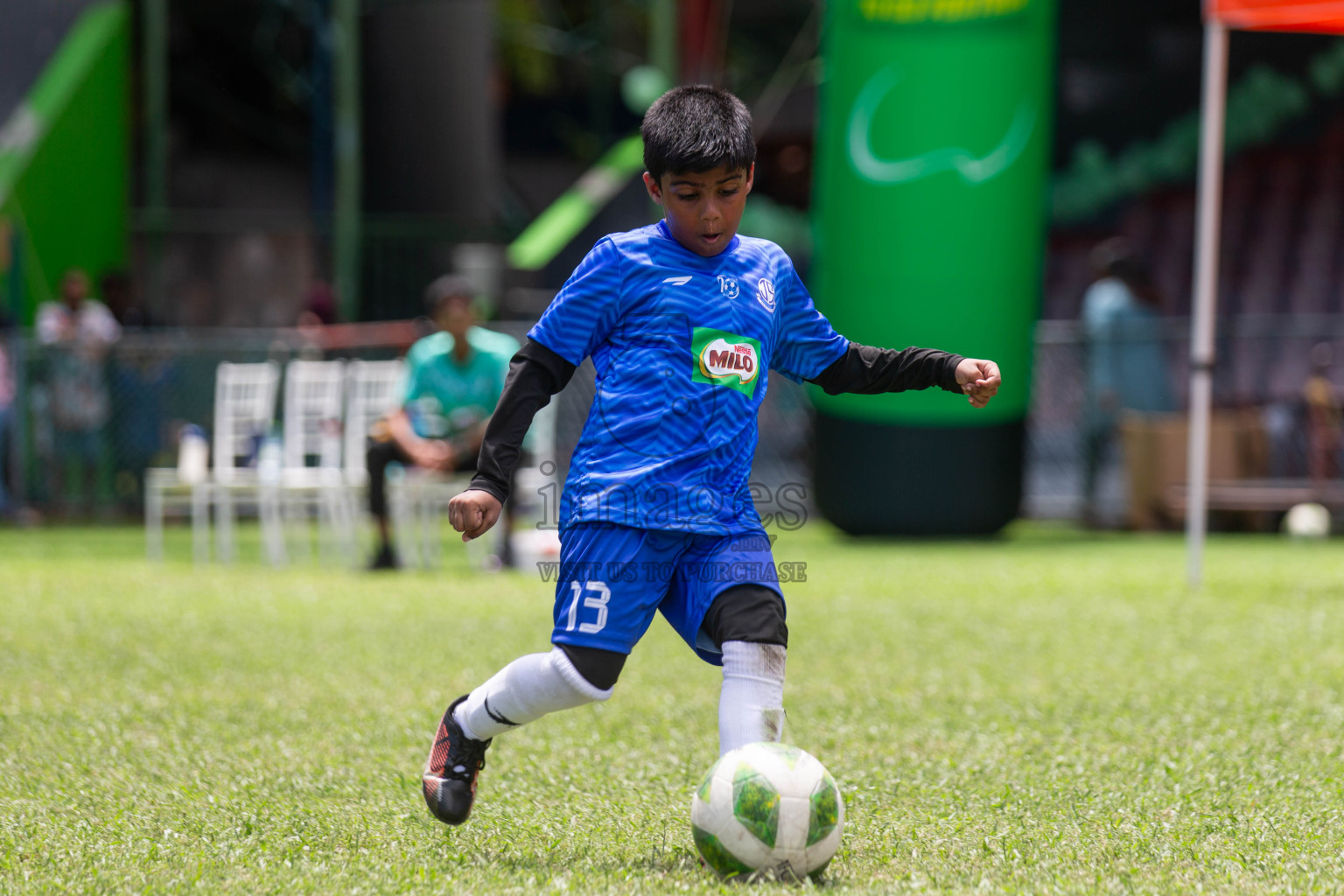 Day 2 of MILO Kids Football Fiesta was held at National Stadium in Male', Maldives on Saturday, 24th February 2024.