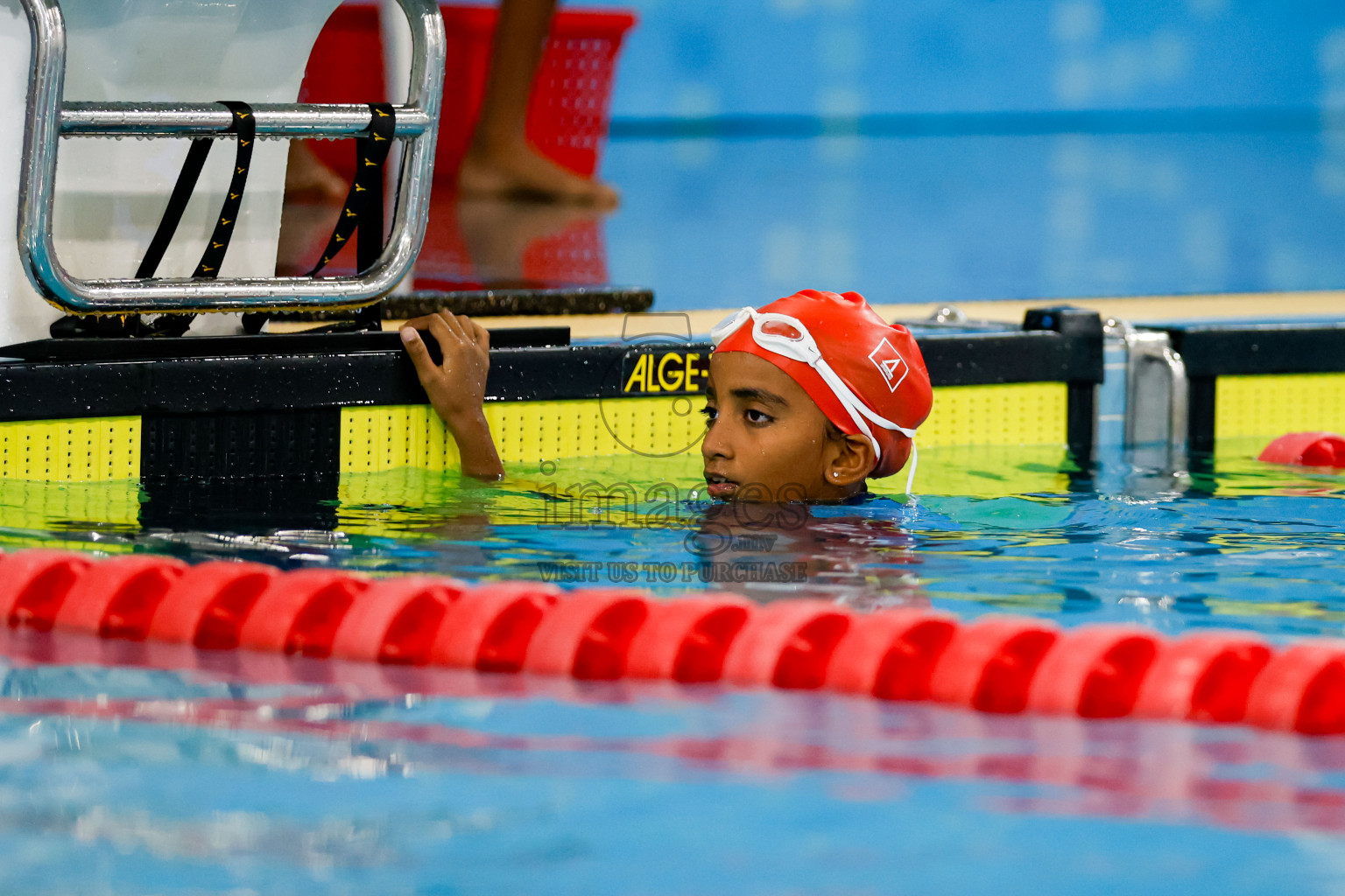 Day 1 of BML 6th National Kids Swimming Kids Festival 2025 held in Hulhumale', Maldives on Monday, 3rd November 2024. Photos: Hassan Simah / images.mv