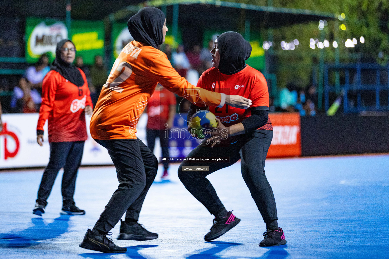 Day 2 of 7th Inter-Office/Company Handball Tournament 2023, held in Handball ground, Male', Maldives on Saturday, 17th September 2023 Photos: Nausham Waheed/ Images.mv