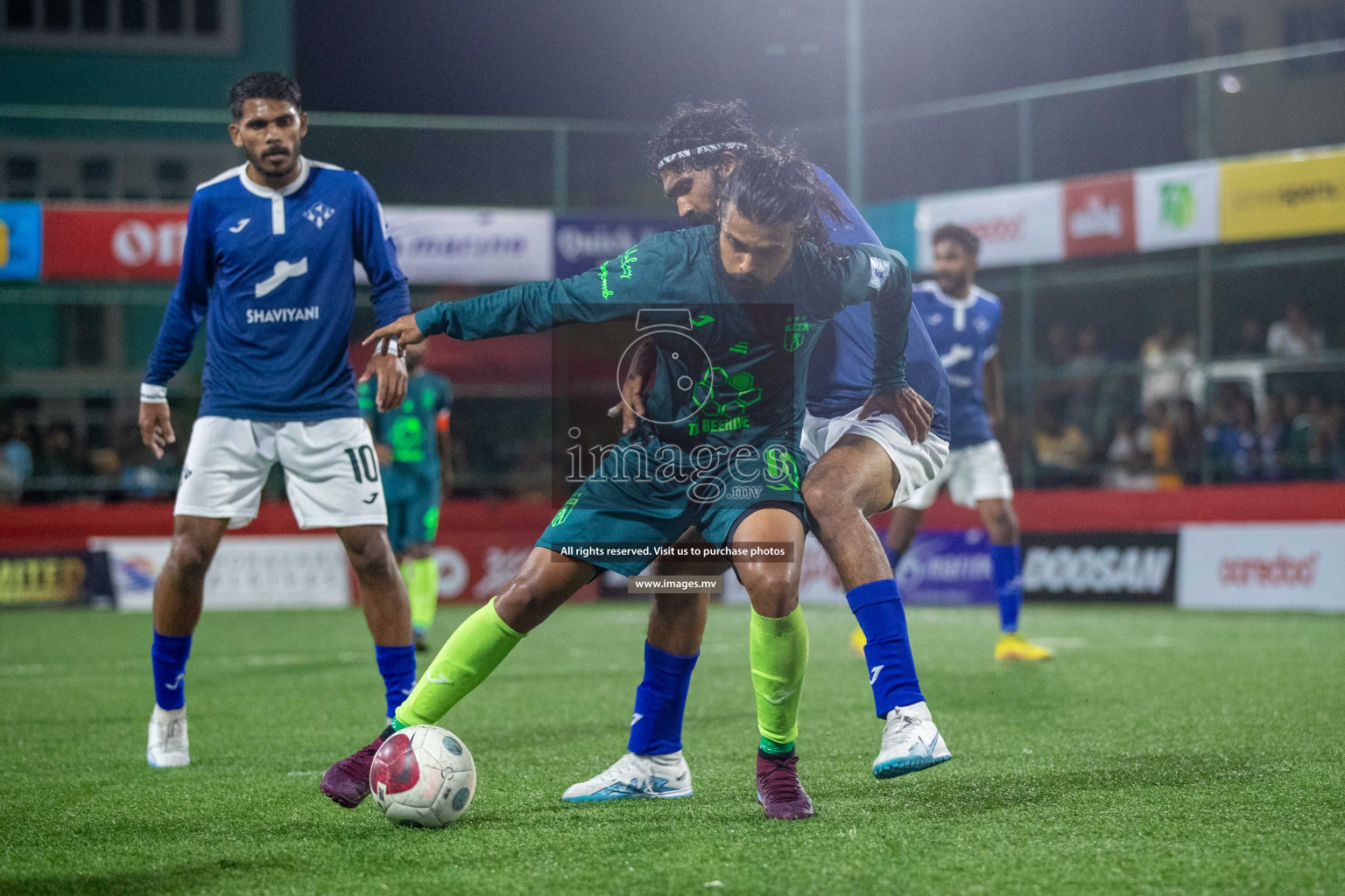 Th. Thimarafushi vs Th. Kinbidhoo in Day 12 of Golden Futsal Challenge 2023 on 16 February 2023 in Hulhumale, Male, Maldives