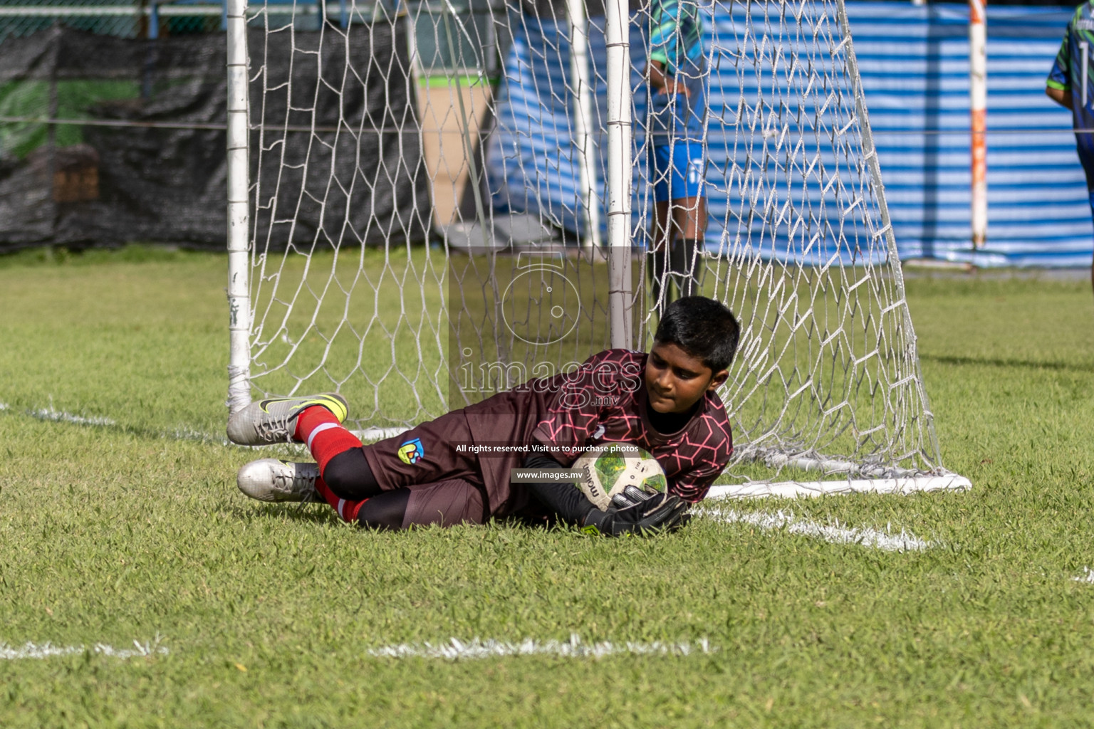 Day 1 of MILO Academy Championship 2023 (U12) was held in Henveiru Football Grounds, Male', Maldives, on Friday, 18th August 2023. Photos: Mohamed Mahfooz Moosa / images.mv