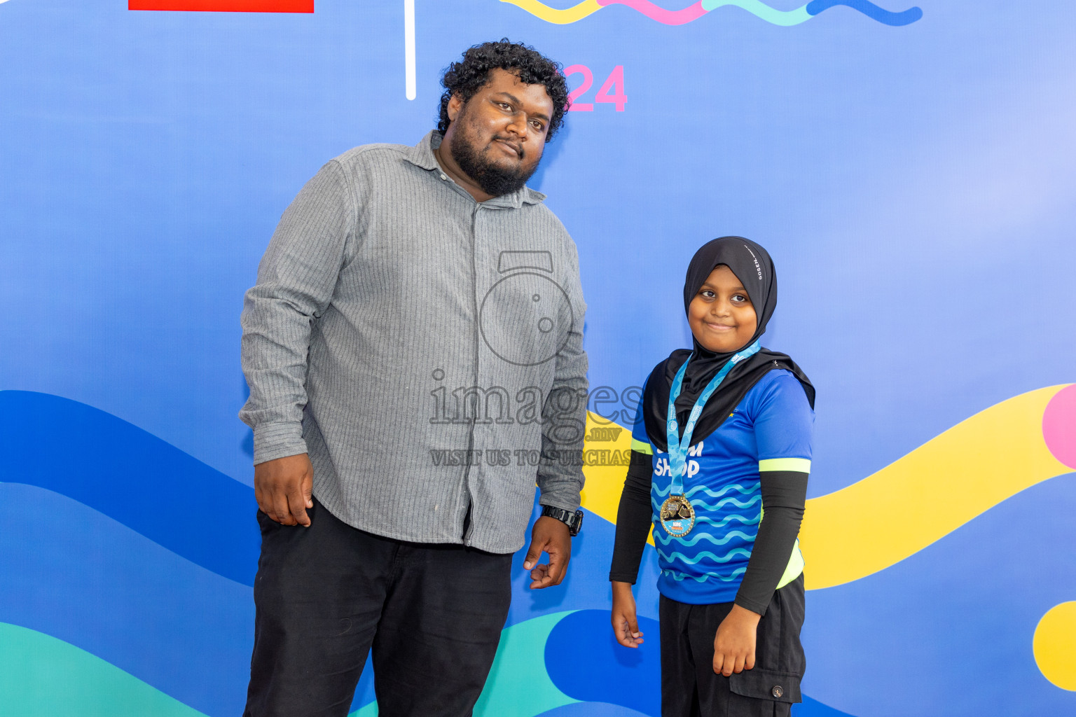 Closing of BML 5th National Swimming Kids Festival 2024 held in Hulhumale', Maldives on Saturday, 23rd November 2024.
Photos: Ismail Thoriq / images.mv