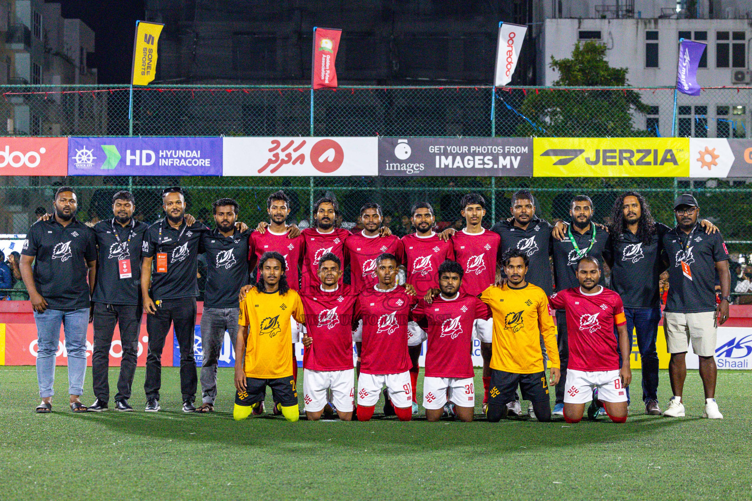 K Gaafaru vs K Kaashidhoo in Kaafu Atoll Final on Day 30 of Golden Futsal Challenge 2024, held on Tuesday , 14th February 2024 in Hulhumale', Maldives
Photos: Ismail Thoriq / images.mv