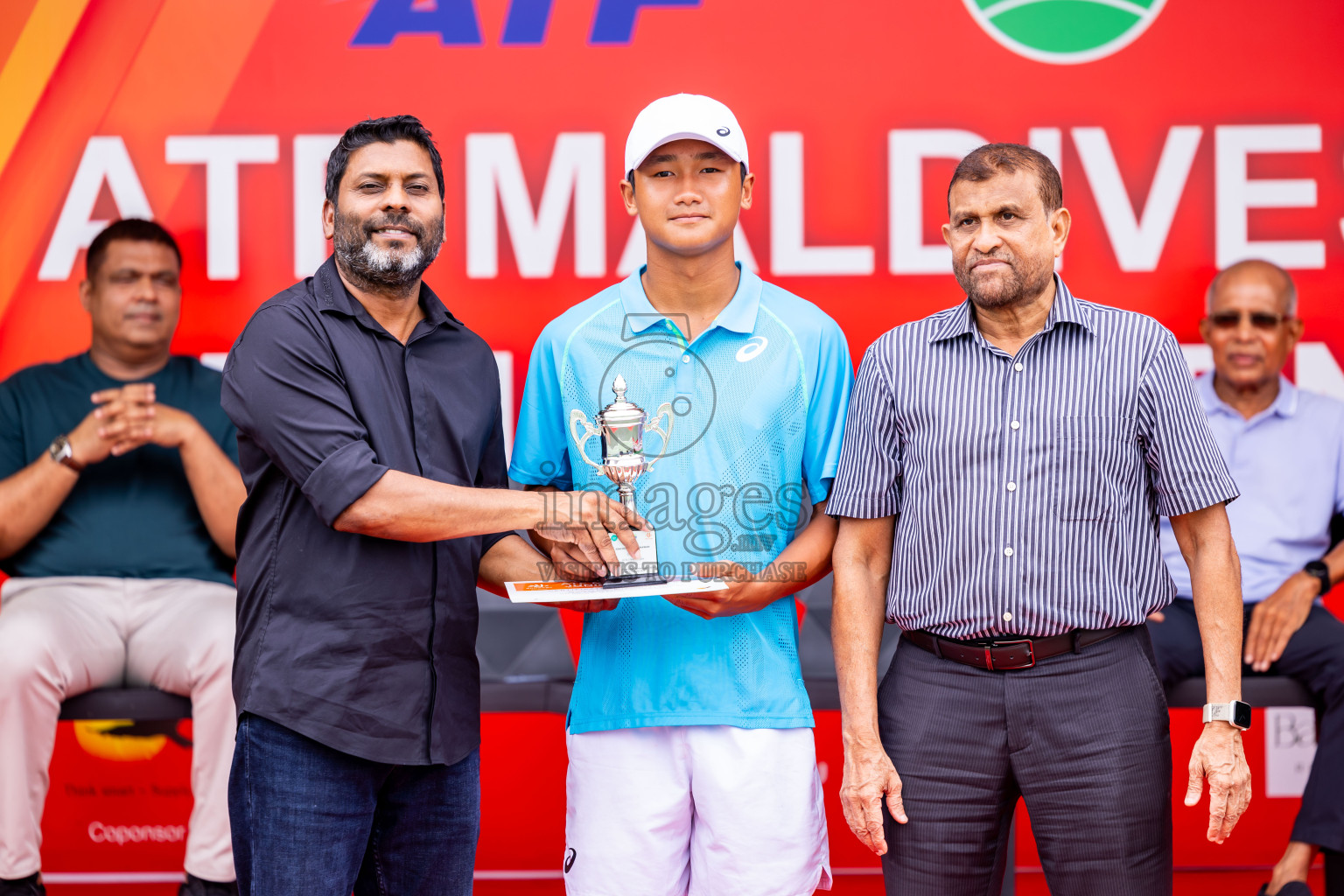 Finals of ATF Maldives Junior Open Tennis was held in Male' Tennis Court, Male', Maldives on Saturday, 21st December 2024. Photos: Nausham Waheed/ images.mv