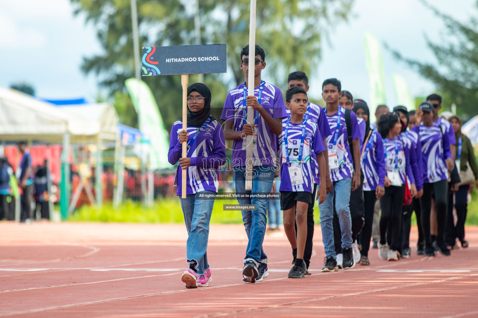 Day one of Inter School Athletics Championship 2023 was held at Hulhumale' Running Track at Hulhumale', Maldives on Saturday, 14th May 2023. Photos: Nausham Waheed / images.mv