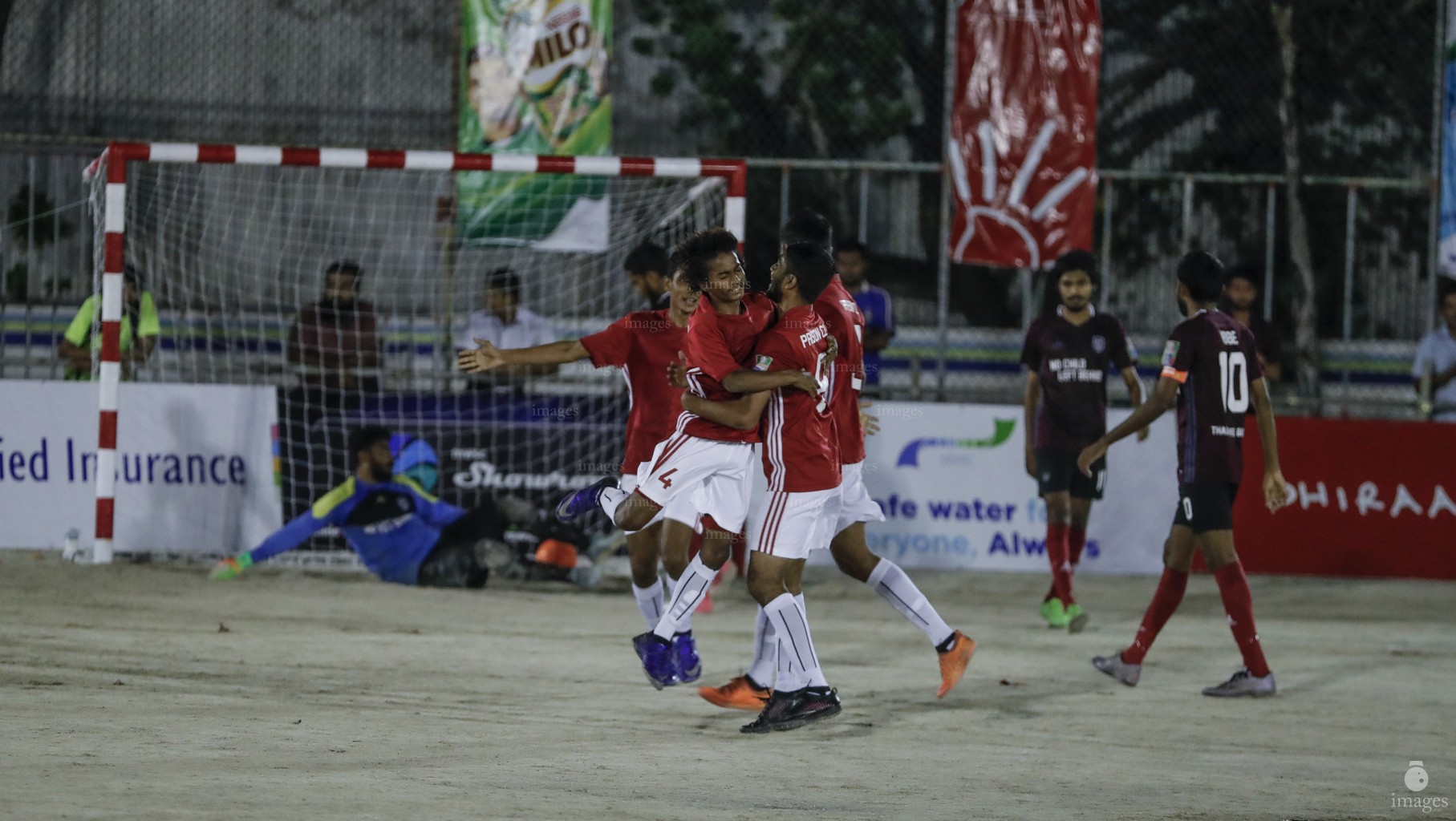Day 3 of Club Maldives Cup Futsal Tournament THAULEEMEE GULHUN VS PRISON RECREATION CLUB , Male', Maldives , Sunday 9th, 2017.
 (Images.mv Photo: Mohamed Ahsan)