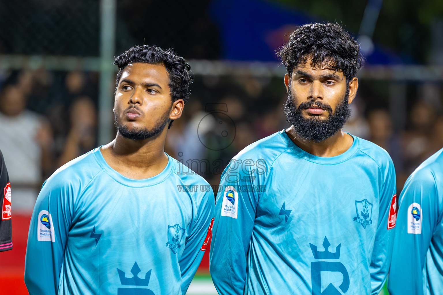 AA Mathiveri vs AA Thoddoo in Zone Round on Day 27 of Golden Futsal Challenge 2025 was held on Friday , 31st January 2025, in Hulhumale', Maldives. Photos: Ismail Thoriq / images.mv