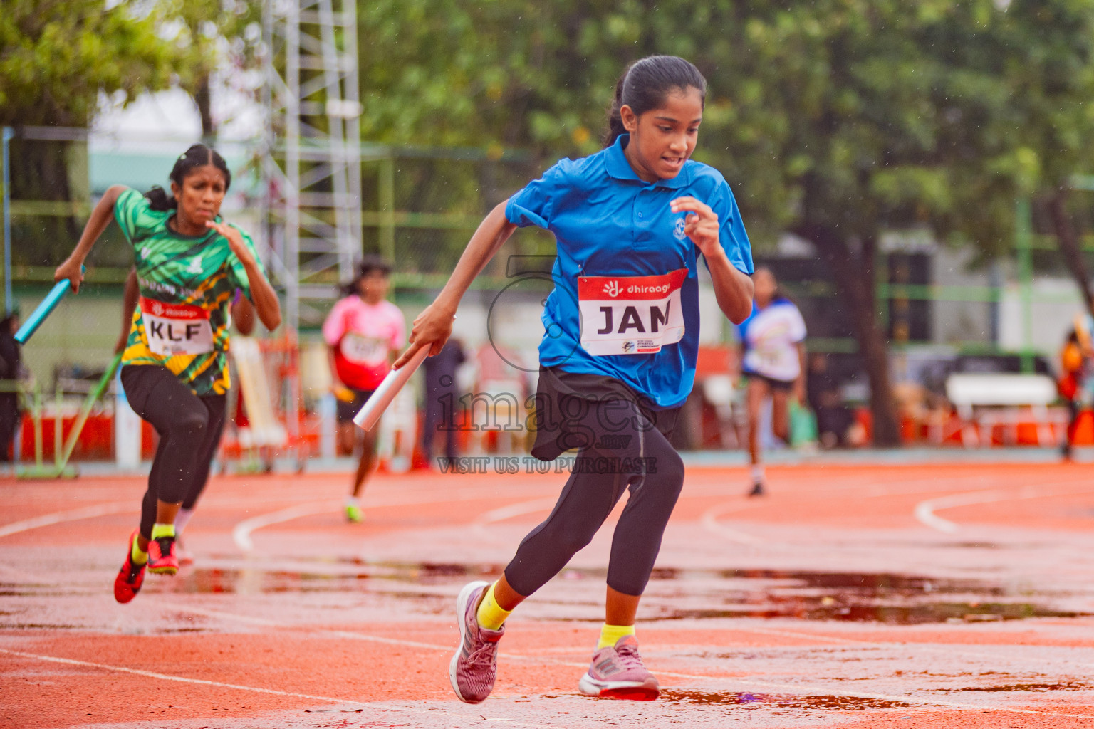 Day 6 of Inter-school Athletics Championship 2025 held in Ekuveni Synthetic Track, Male', Maldives on Sunday, 12th October 2025. Photos by: Areef Adam / Images.mv