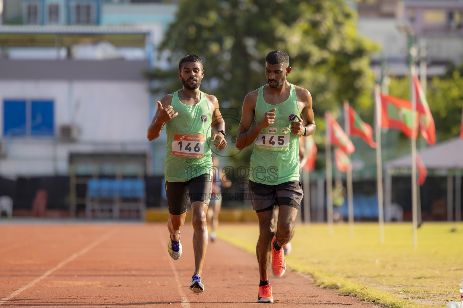 Day 2 of National Athletics Championship 2025 was held at Ekuveni Running Ground in Male', Maldives on Friday, 15th August 2025. Photos: Hasni / images.mv