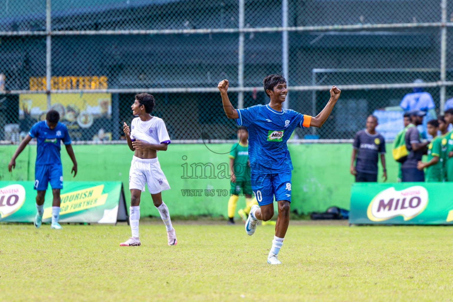 Day 3 of MILO Academy Championship 2024 (U-14) was held in Henveyru Stadium, Male', Maldives on Saturday, 2nd November 2024.
Photos: Hassan Simah / Images.mv