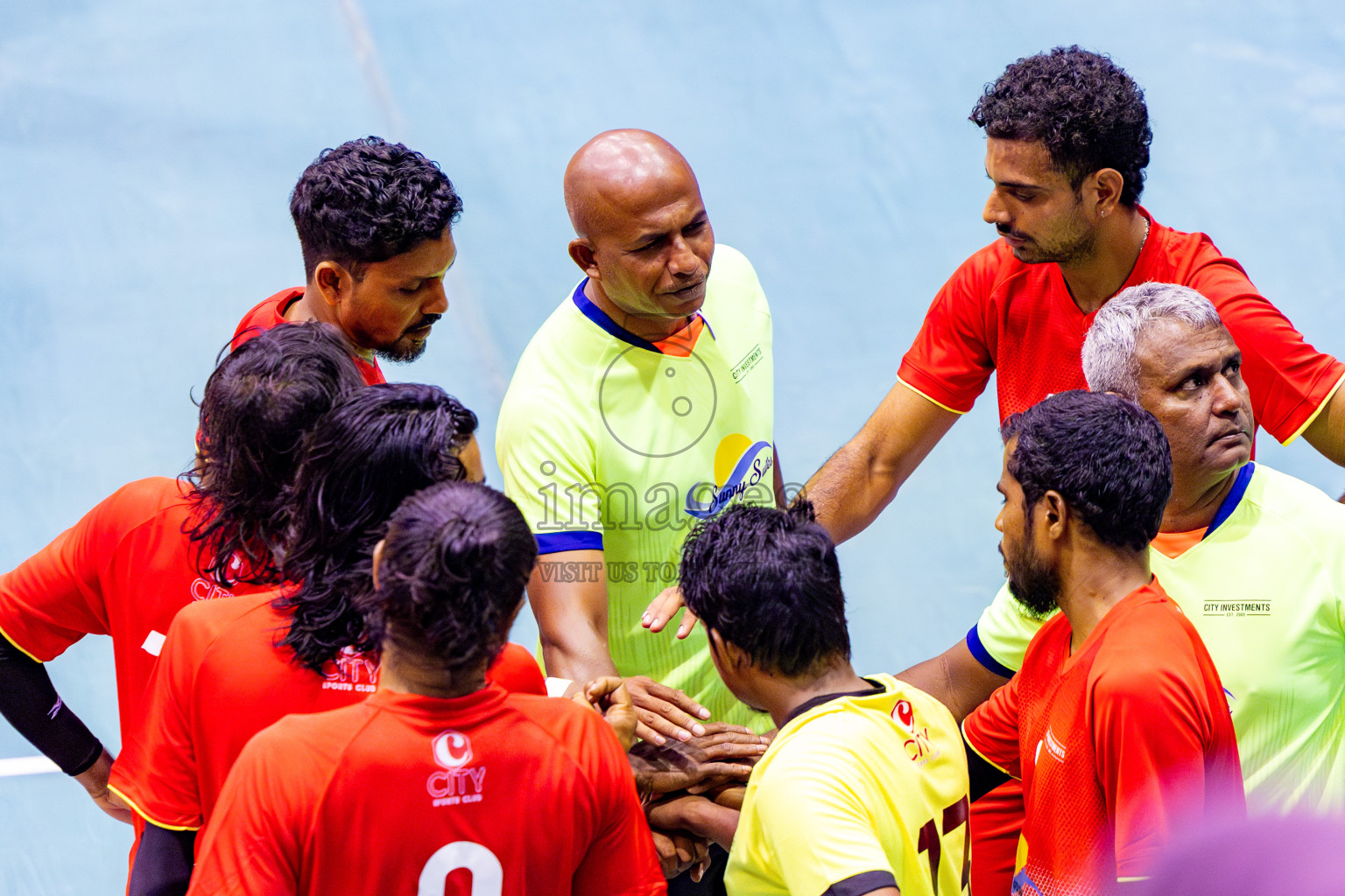 Day 1 of MILO VAM Cup 2024 Men's Division was held in Social Center Indoor Hall on Monday, 28th October 2024. Photos: Nausham Waheed / images.mv