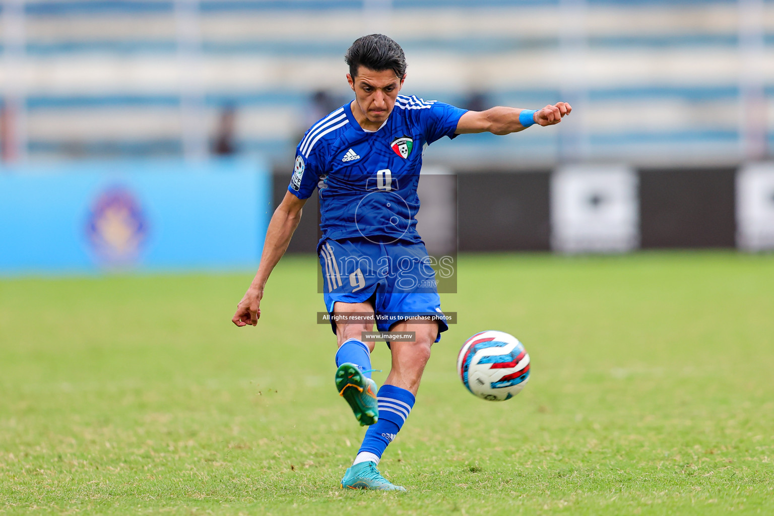 Kuwait vs Bangladesh in the Semi-final of SAFF Championship 2023 held in Sree Kanteerava Stadium, Bengaluru, India, on Saturday, 1st July 2023. Photos: Nausham Waheed, Hassan Simah / images.mv