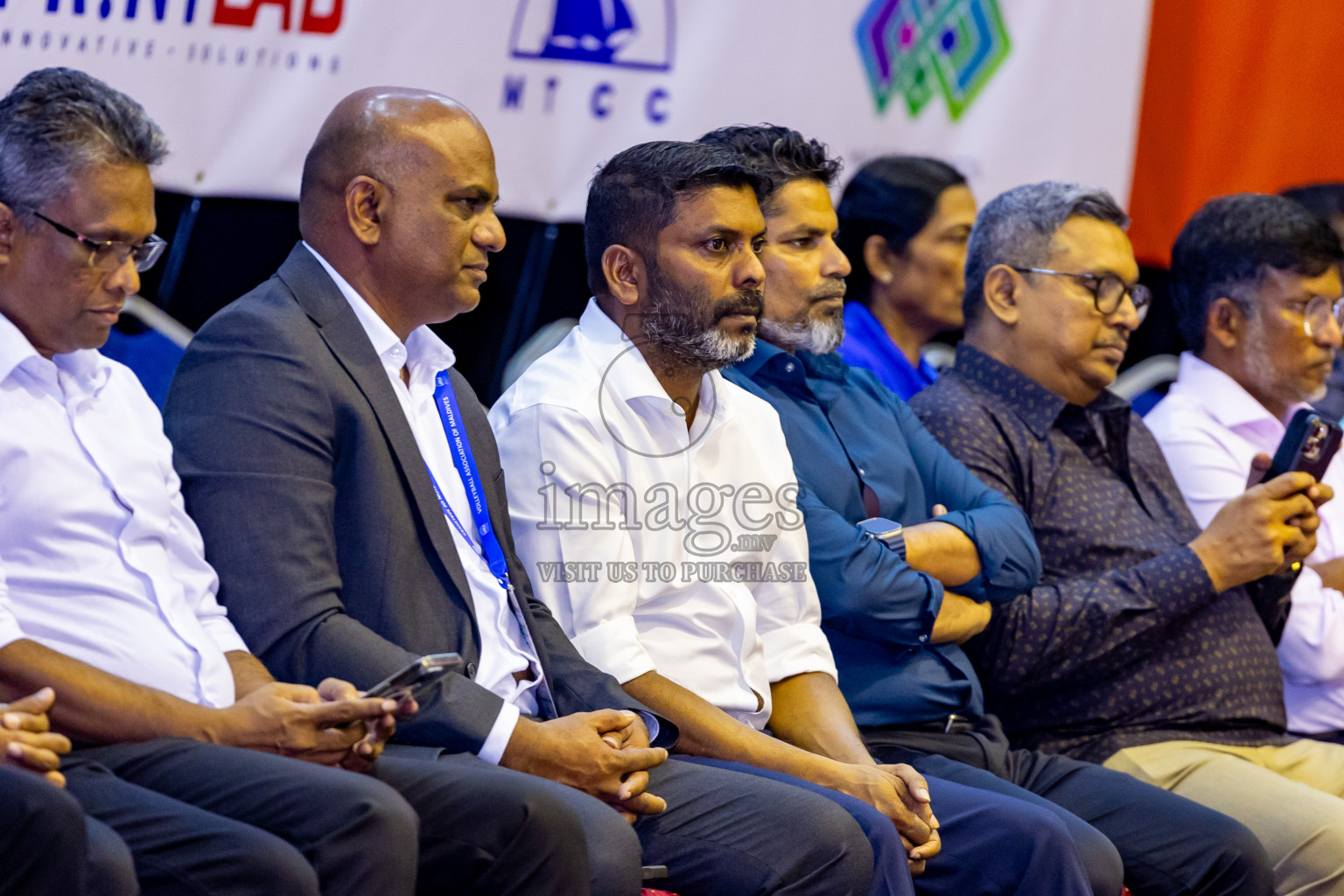 Nepal vs Sri Lanka in Day 1 of CAVA U20 Woman's Volleyball Championship 2024 was held in Social Center, Male', Maldives on 18th July 2024. Photos: Nausham Waheed / images.mv