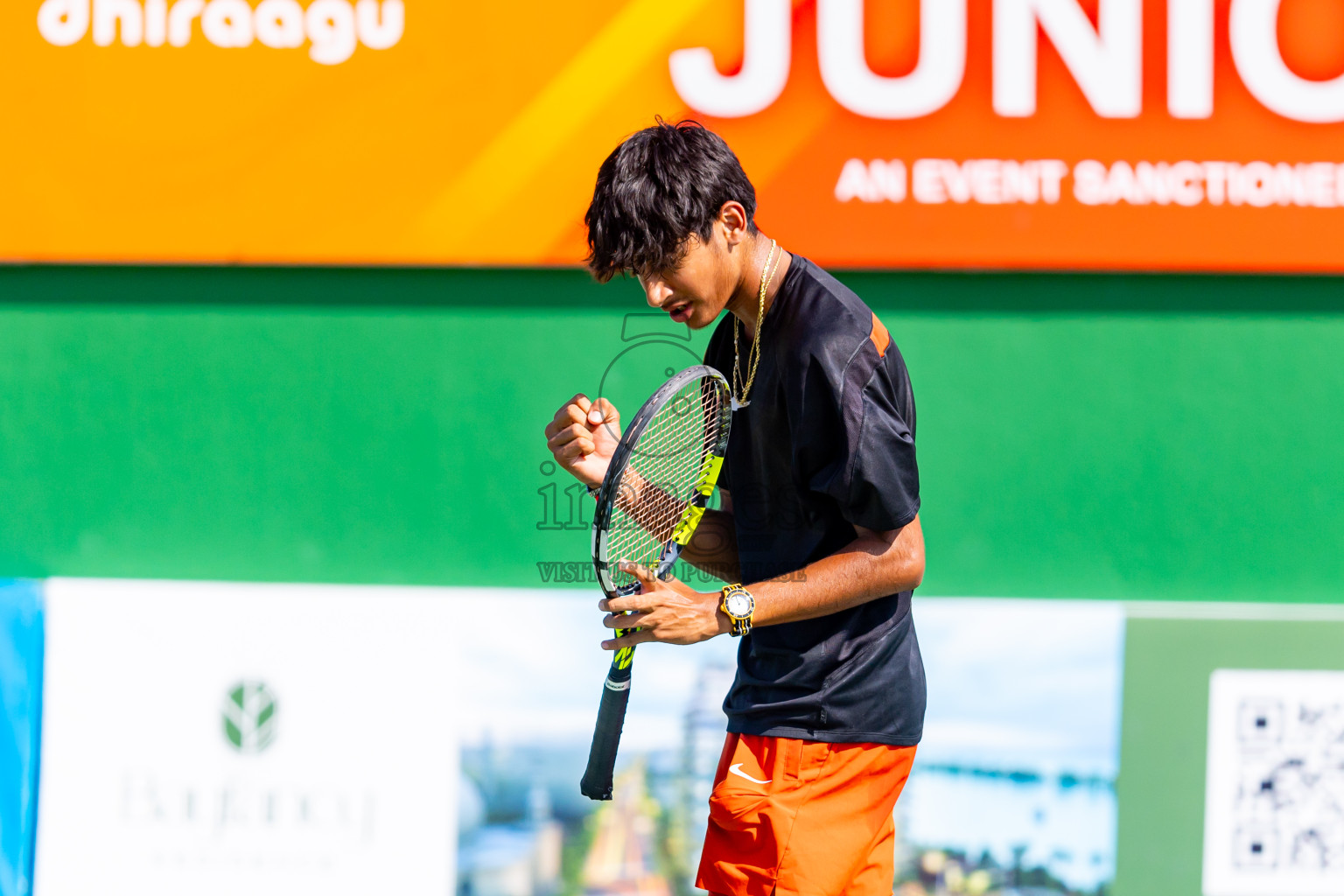 Day 3 of ATF Maldives Junior Open Tennis was held in Male' Tennis Court, Male', Maldives on Wednesday, 11th December 2024. Photos: Nausham Waheed / images.mv