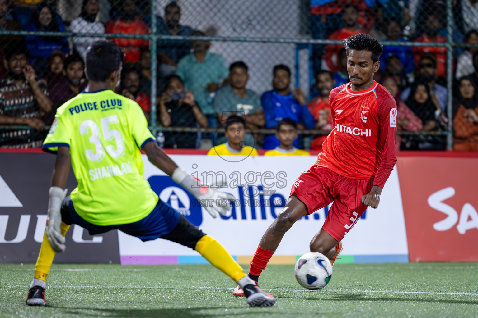 STO RC vs Police Club in Club Maldives Cup 2024 held in Rehendi Futsal Ground, Hulhumale', Maldives on Wednesday, 2nd October 2024.
Photos: Ismail Thoriq / images.mv