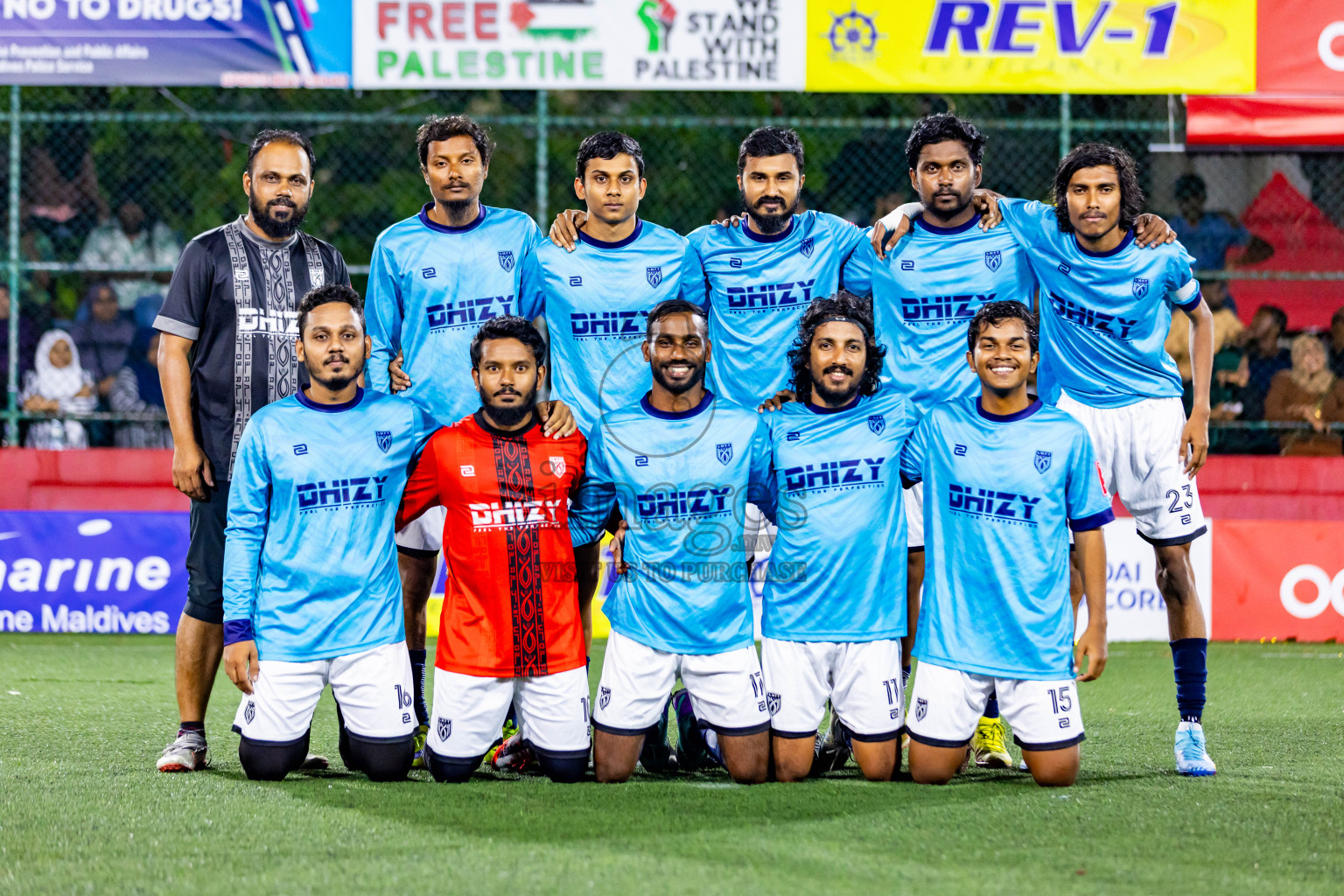 L Gan vs L Maamendhoo in Day 24 of Golden Futsal Challenge 2024 was held on Wednesday  , 7th February 2024 in Hulhumale', Maldives Photos: Nausham Waheed / images.mv