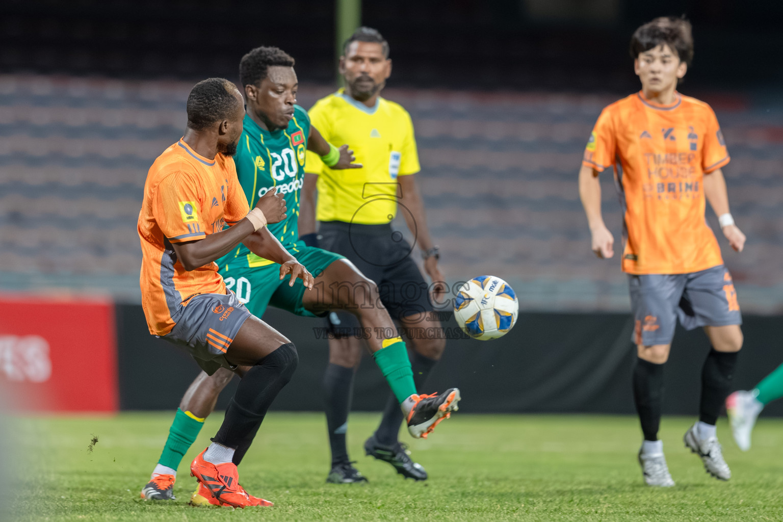 Charity Shield Match between Maziya Sports and Recreation Club and Club Eagles held in National Football Stadium, Male', Maldives Photos: Abdulla Abeedh / Images.mv