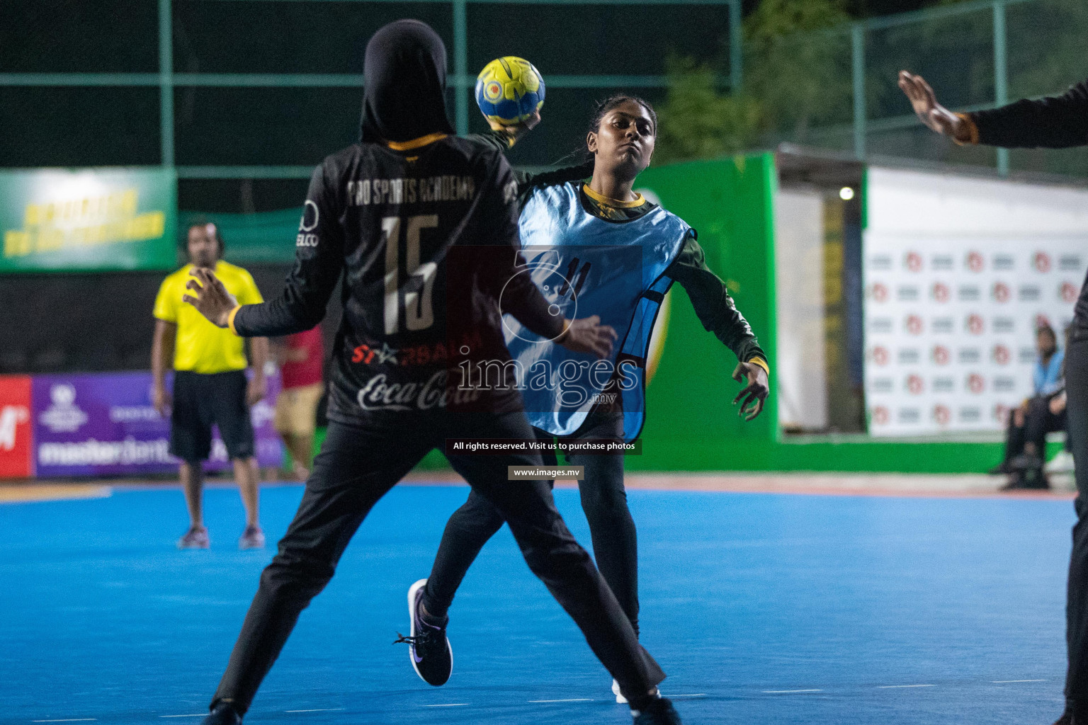 Day 3 of 6th MILO Handball Maldives Championship 2023, held in Handball ground, Male', Maldives on Friday, 22nd May 2023 Photos: Nausham Waheed/ Images.mv