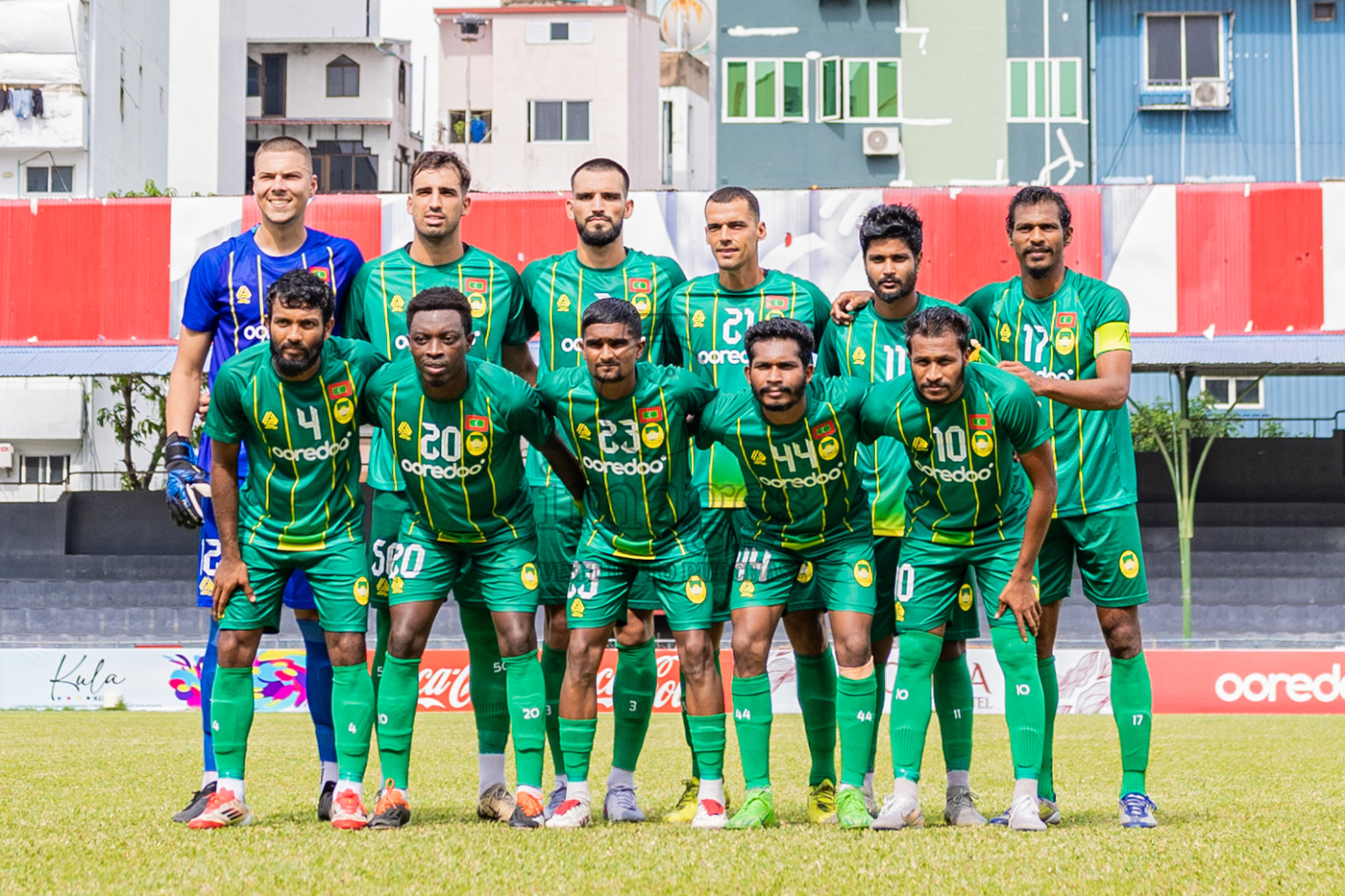 Maziya SC vs Al Arabi SC in AFC Challenge League 2025/26 Preliminary Stage was held at National Stadium in Male', Maldives on Tuesday, 12th August 2025. Photos: Areef Adam / images.mv