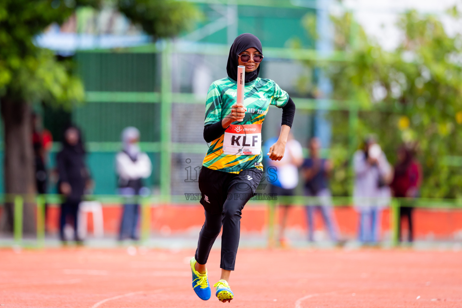 Day 6 of Inter-school Athletics Championship 2025 held in Ekuveni Synthetic Track, Male', Maldives on Sunday, 12th October 2025. Photos by: Nausham Waheed / Images.mv