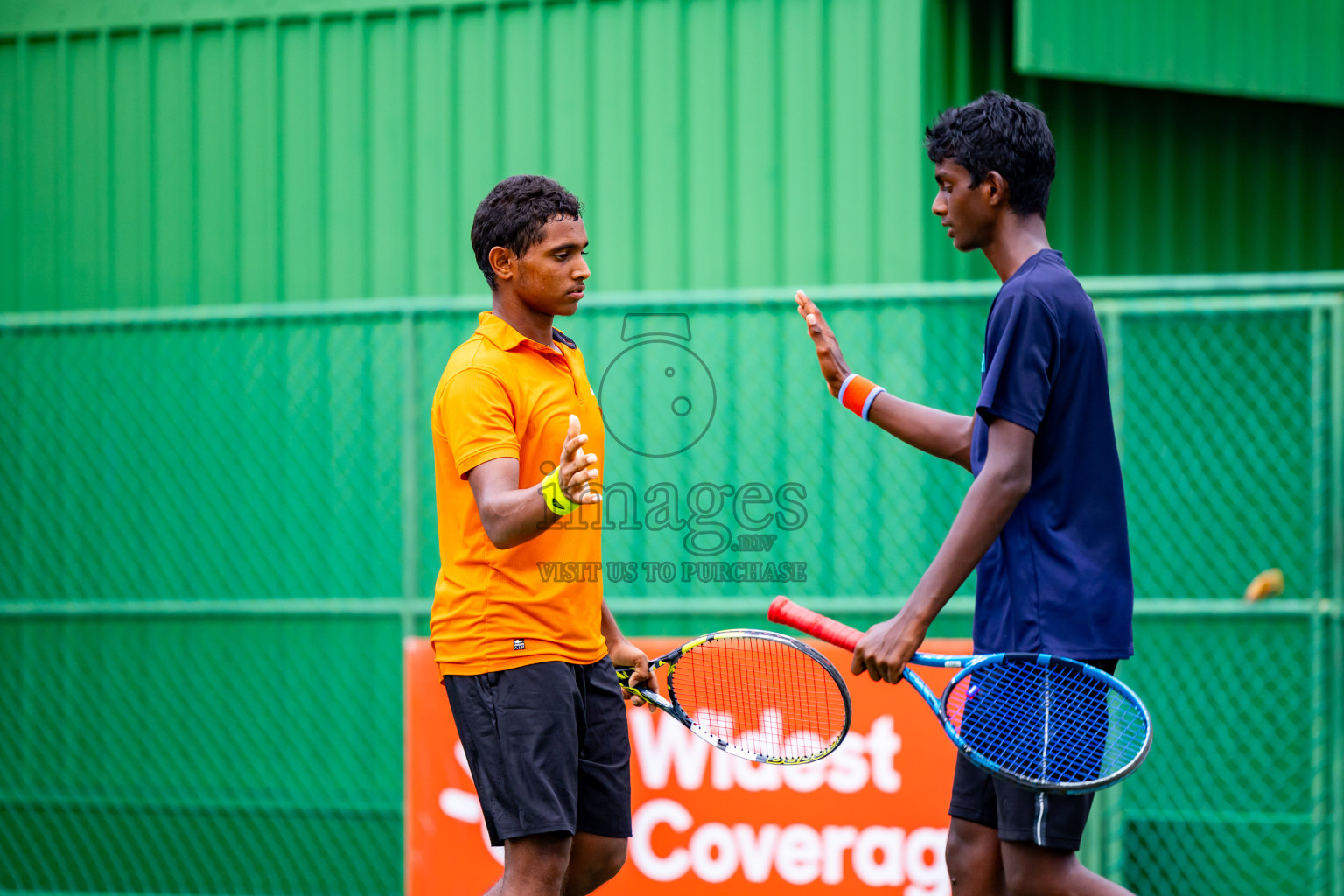 Day 5 of ATF Maldives Junior Open Tennis was held in Male' Tennis Court, Male', Maldives on Monday, 16th December 2024. Photos: Nausham Waheed/ images.mv