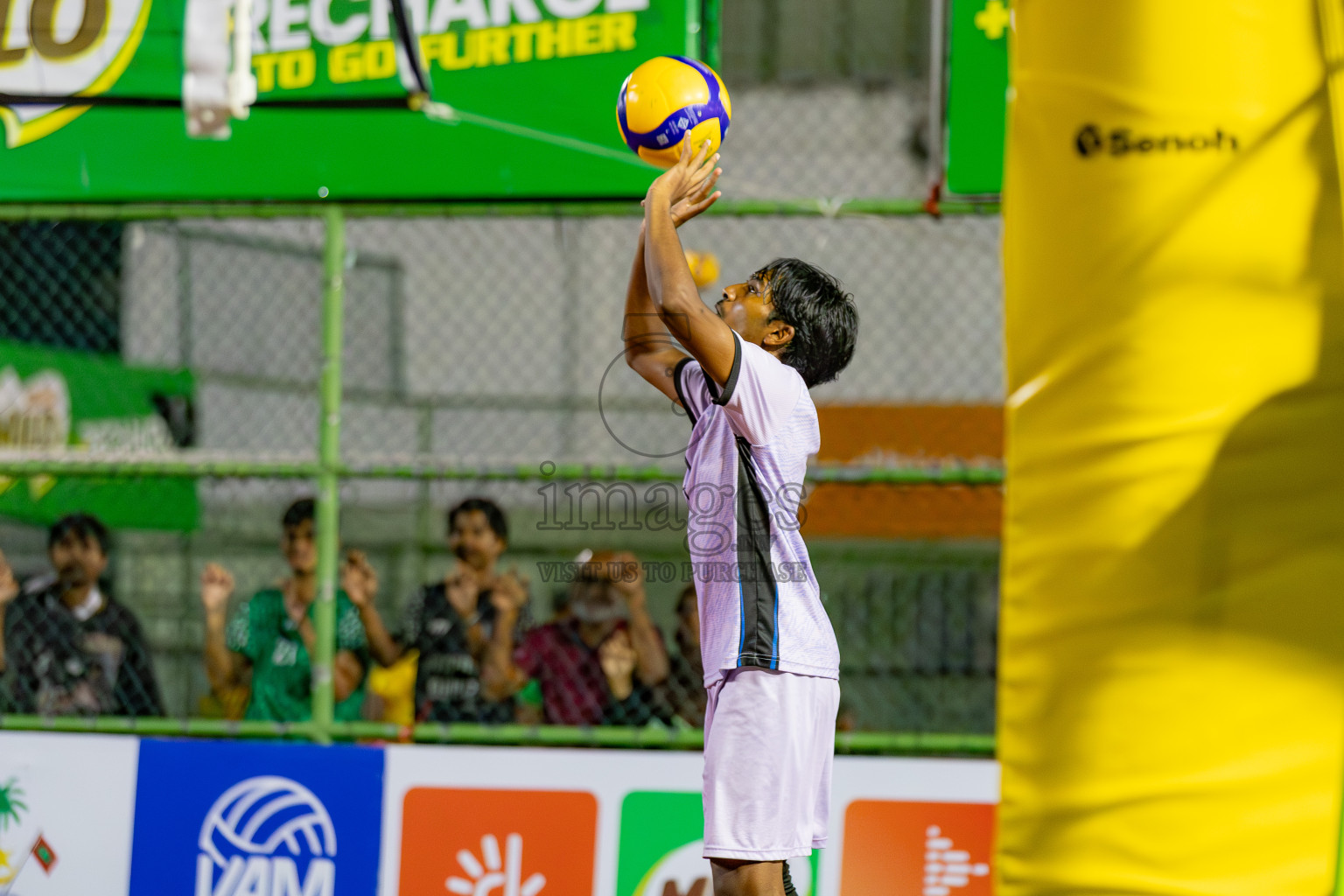 Maathoda Sports Club vs Sports Club City in the Finals of Milo National Junior Volleyball Championship 2025 Men's Division was held on Sunday, 30th November 2025 at Ekuveni Turf Court Male', Maldives. Photos: Areef Adam / images.mv