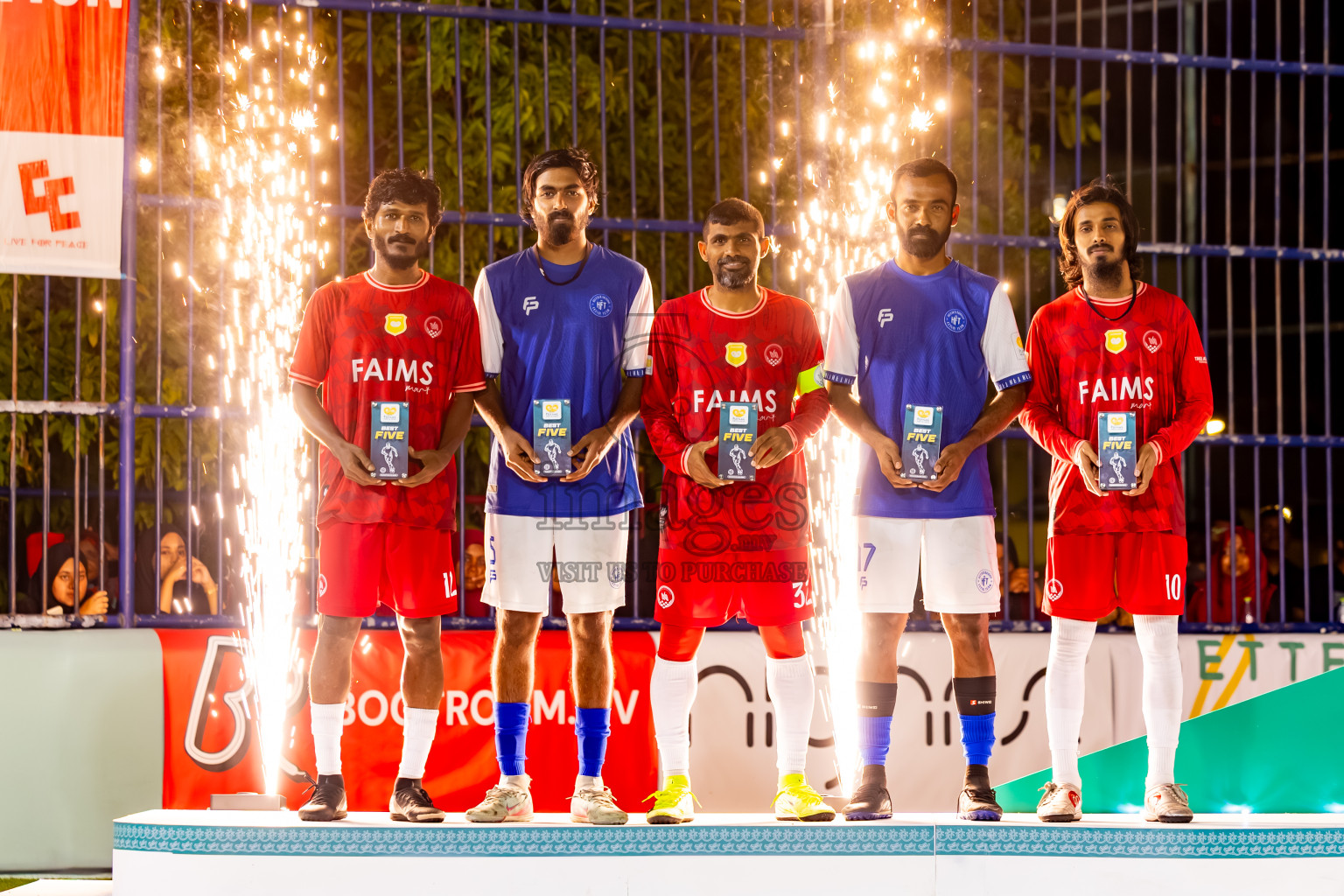 Closing Ceremony of Better in Baa Futsal Fiesta 2025 held in B. Eydhafushi, Maldives on Monday, 17th November 2025. Photos: Nausham Waheed / images.mv