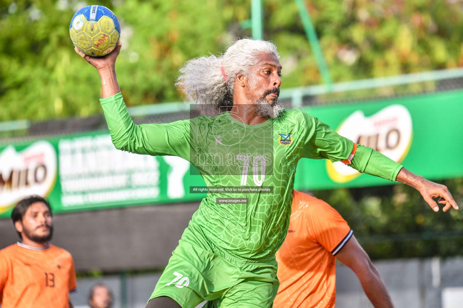 Day 6 of Milo 6th Inter Office Handball Tournament 2022 - Photos by Nausham Waheed